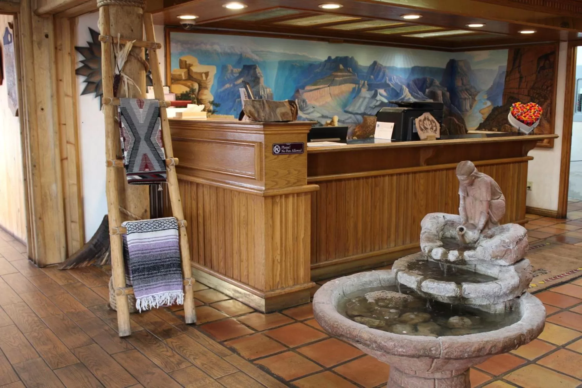 Lobby or reception in Grand Canyon Inn and Motel - South Rim Entrance