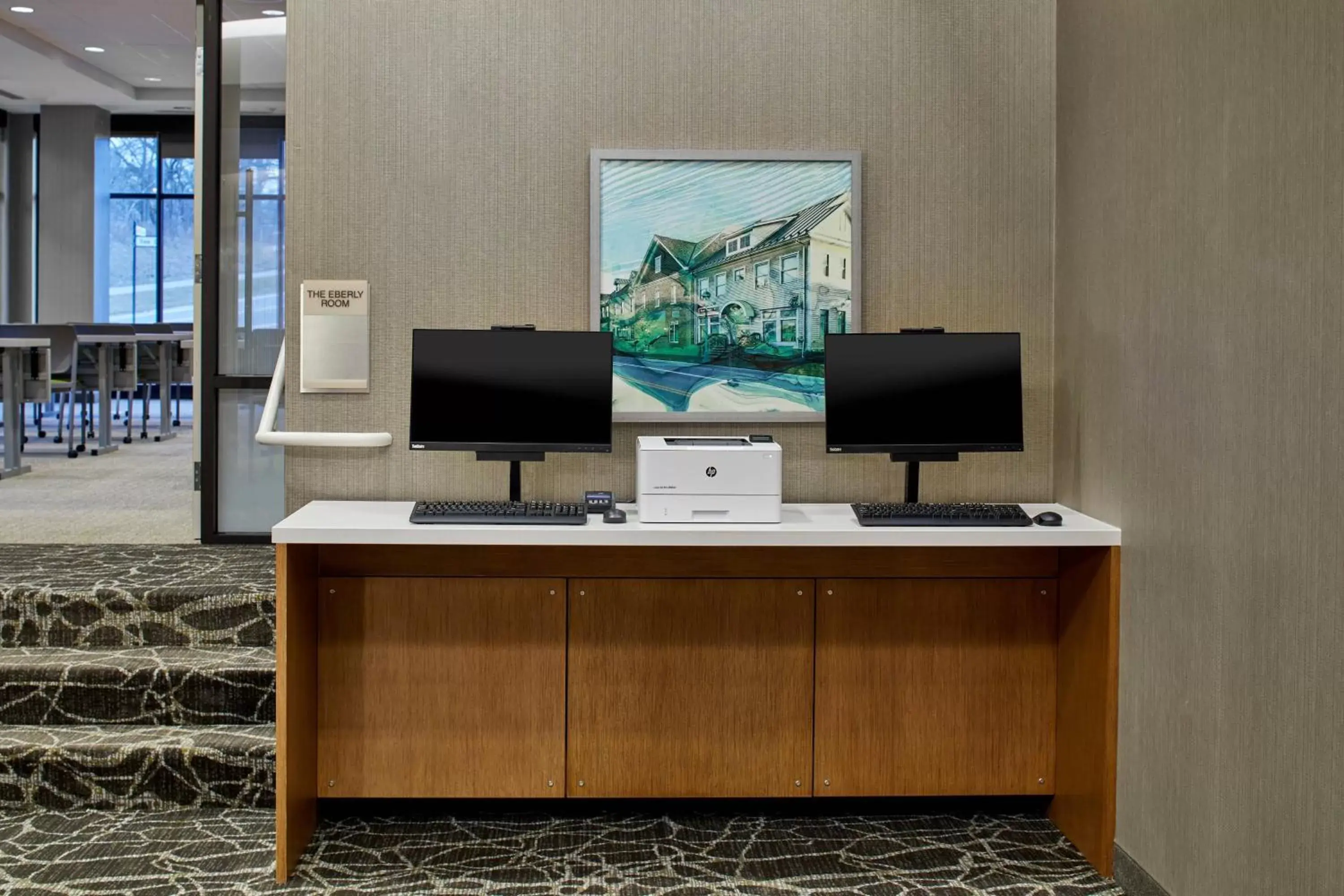 Business facilities, TV/Entertainment Center in SpringHill Suites by Marriott Columbus Dublin