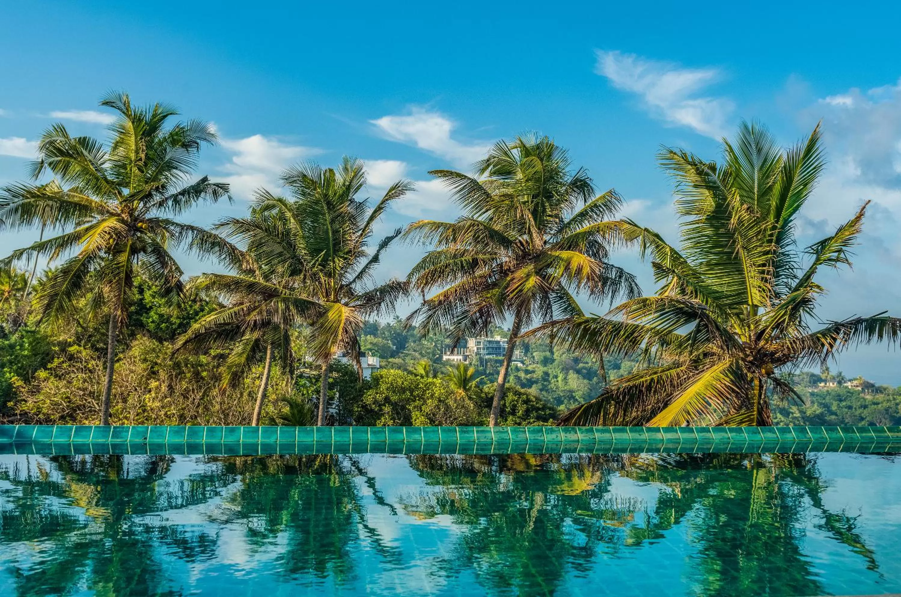 Pool view in Agnus Unawatuna