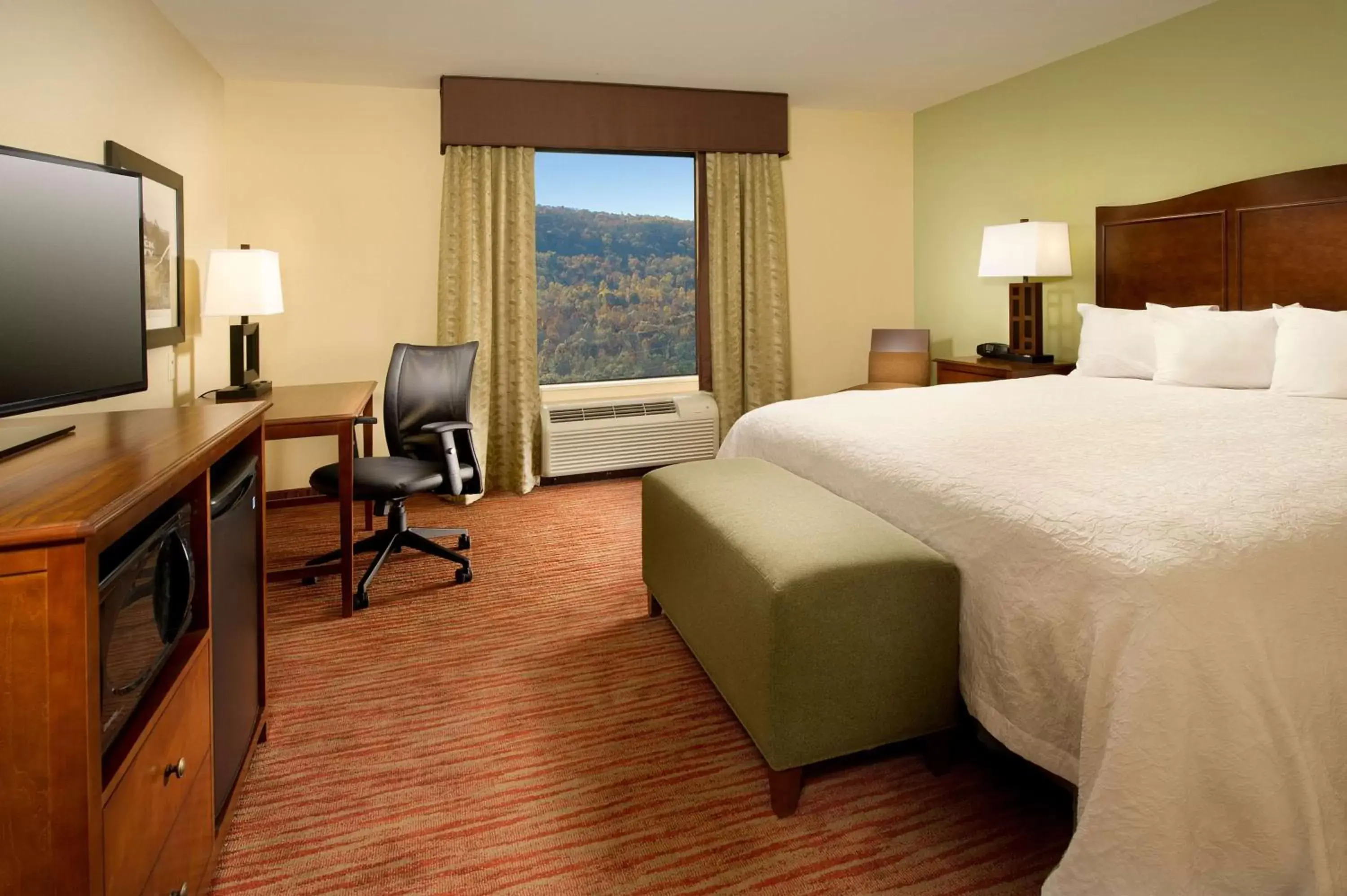 Bedroom, Mountain View in Hampton Inn Kimball