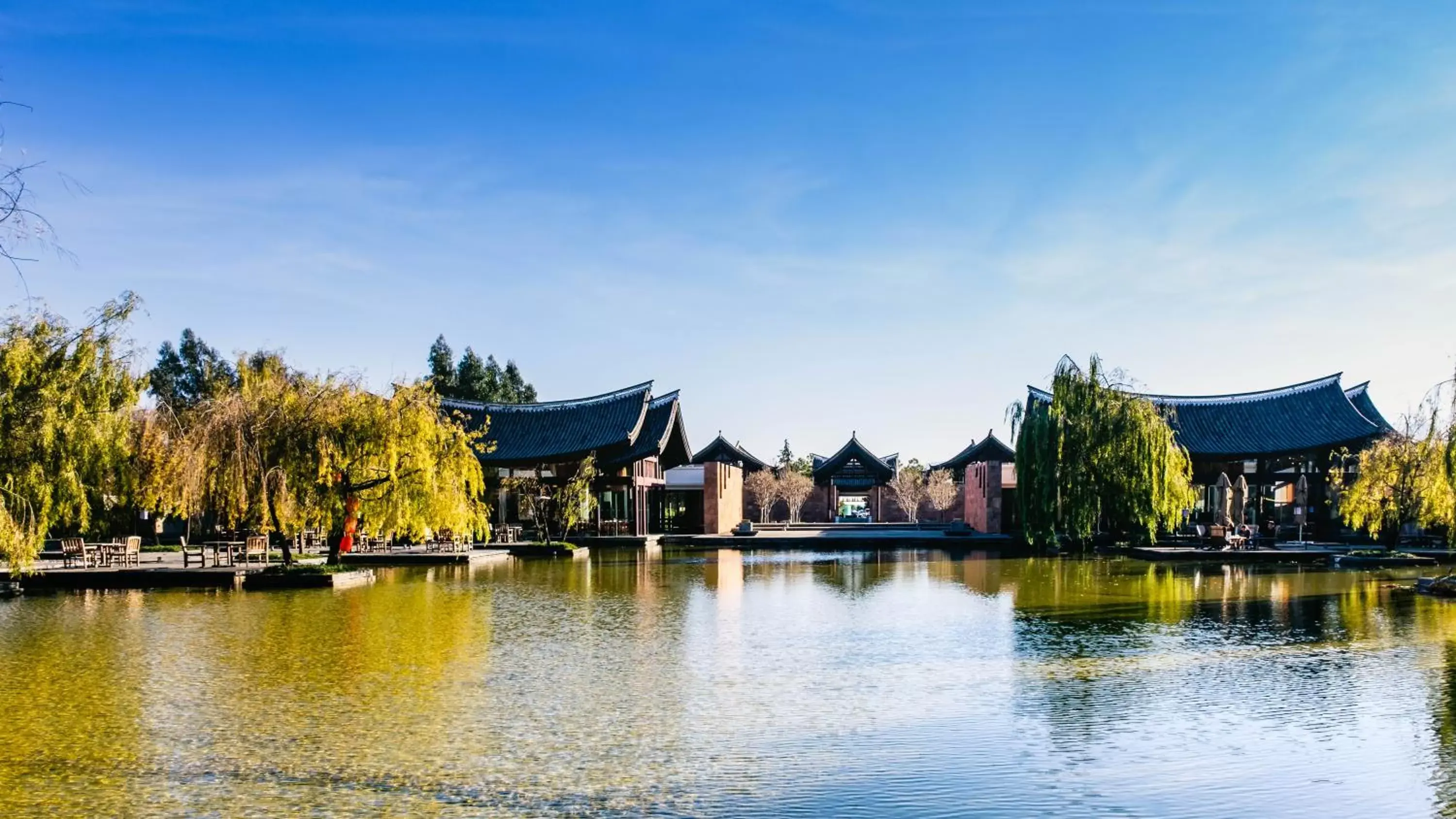 View (from property/room) in Banyan Tree Lijiang