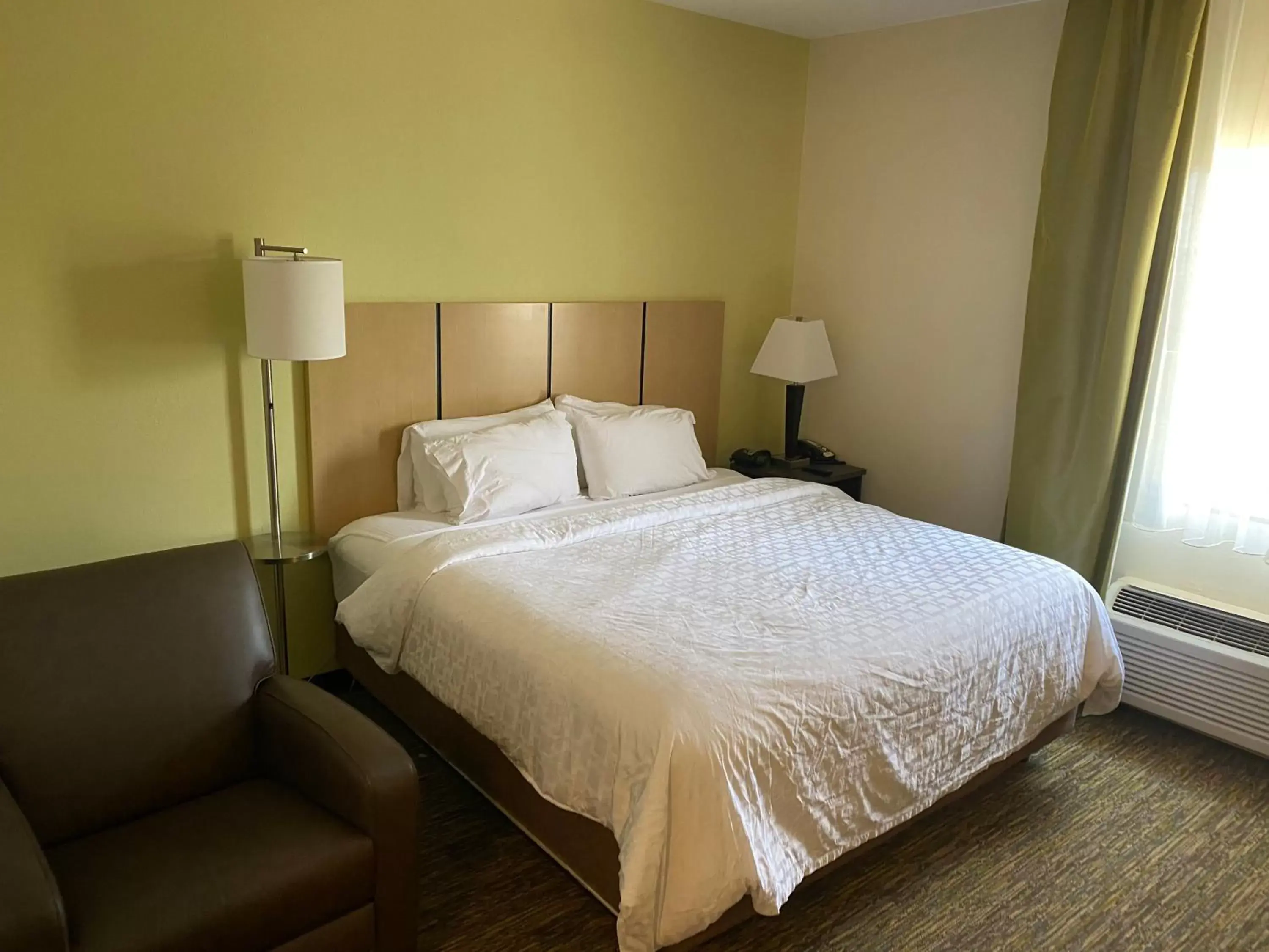 Bed in Candlewood Suites Hattiesburg, an IHG Hotel