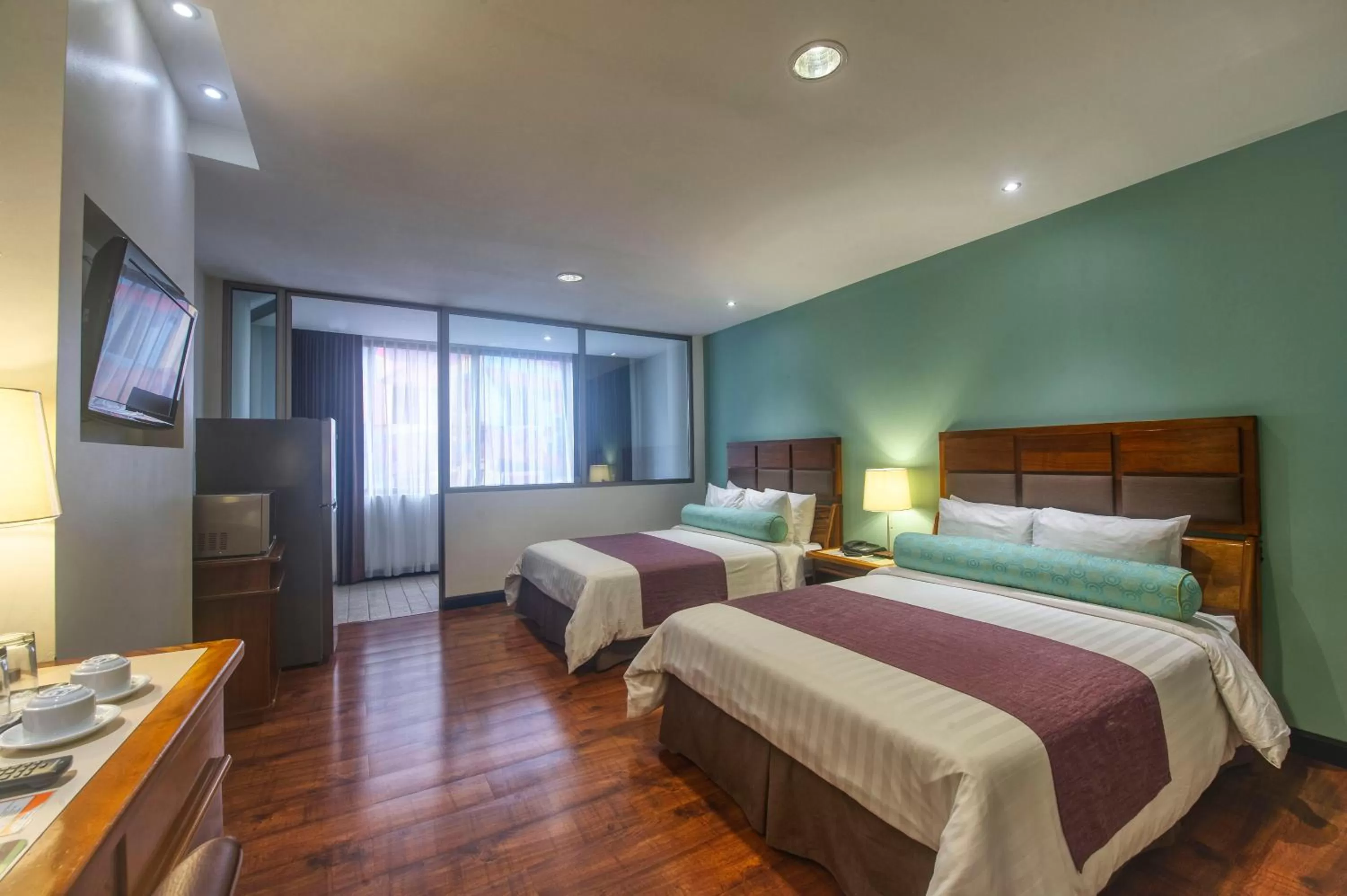 TV and multimedia, Bed in Balmoral Hotel San José CR, Historic District