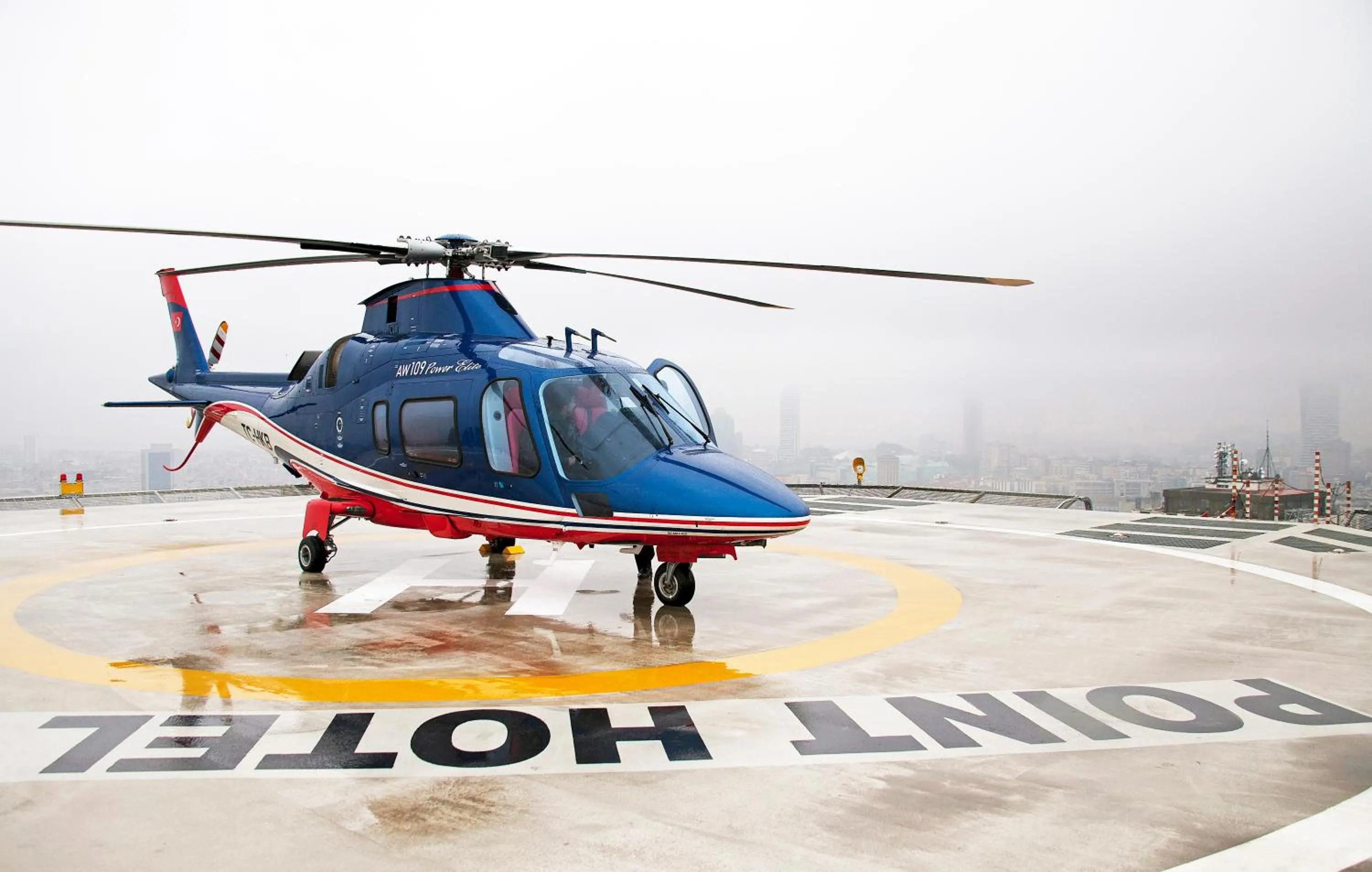 Bird's eye view in Point Hotel Barbaros