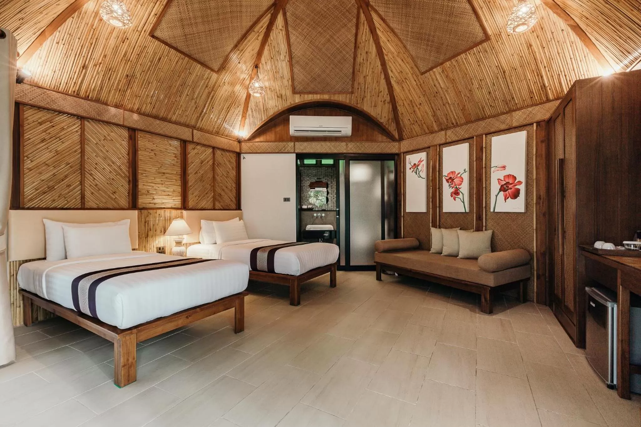 Bed in Aonang Fiore Resort