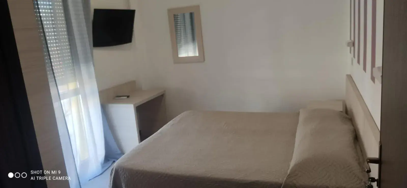 Bed in Hotel Orlov Rimini