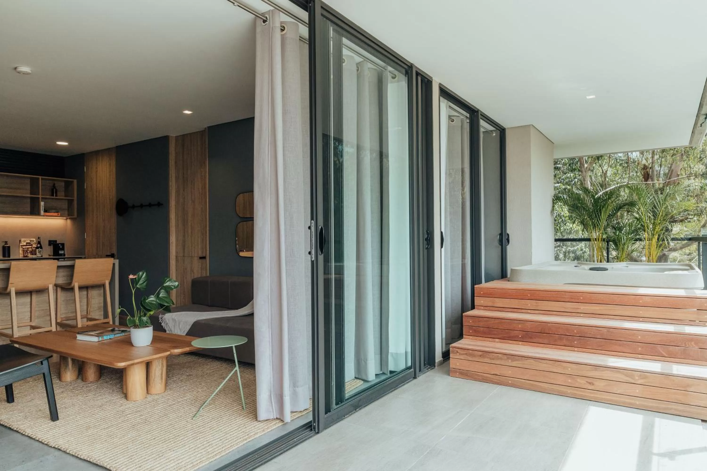 Hot Tub in Wake Living