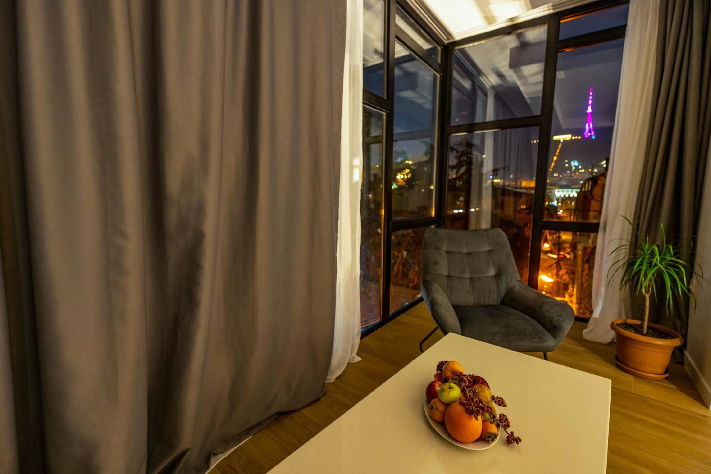 Seating area in Address Boutique Hotel