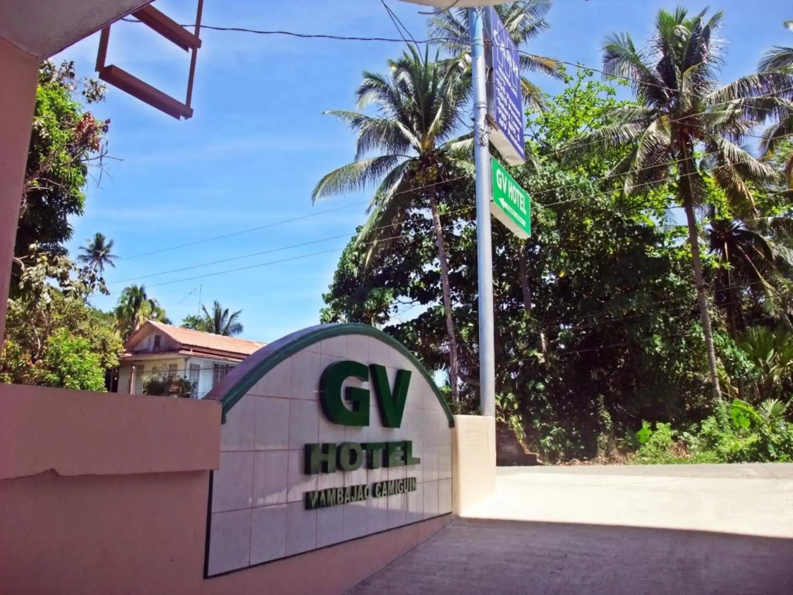 Facade/entrance in GV Hotel - Camiguin Facade/entrance in GV Hotel - Camiguin