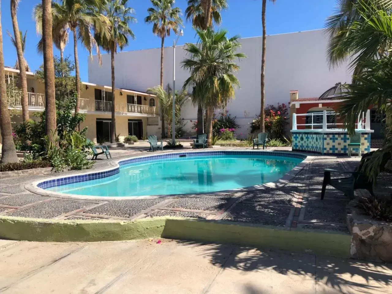 Facade/entrance, Swimming Pool in Hotel Calafia