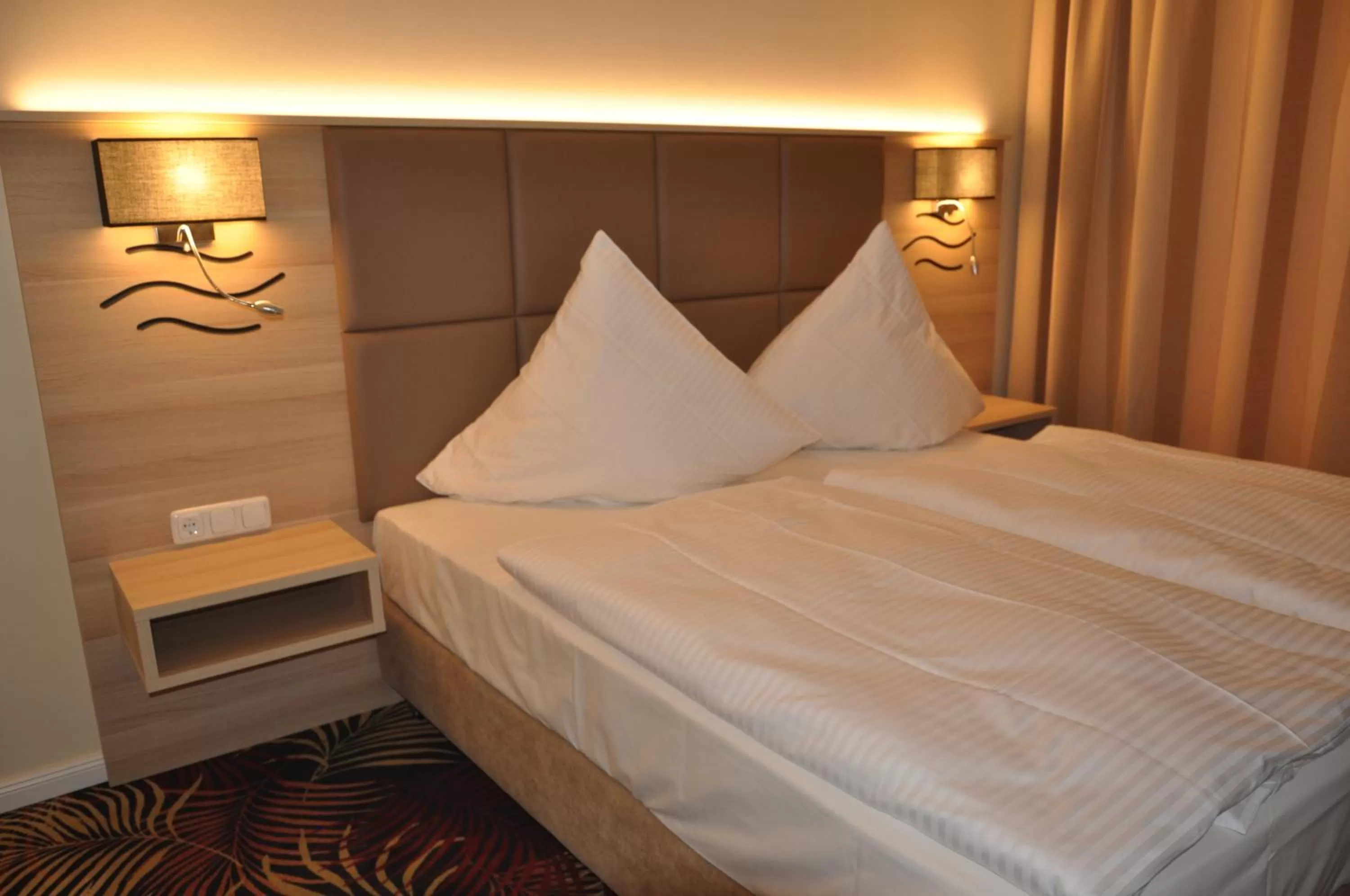 Bed in Avalon Hotel Bellevue