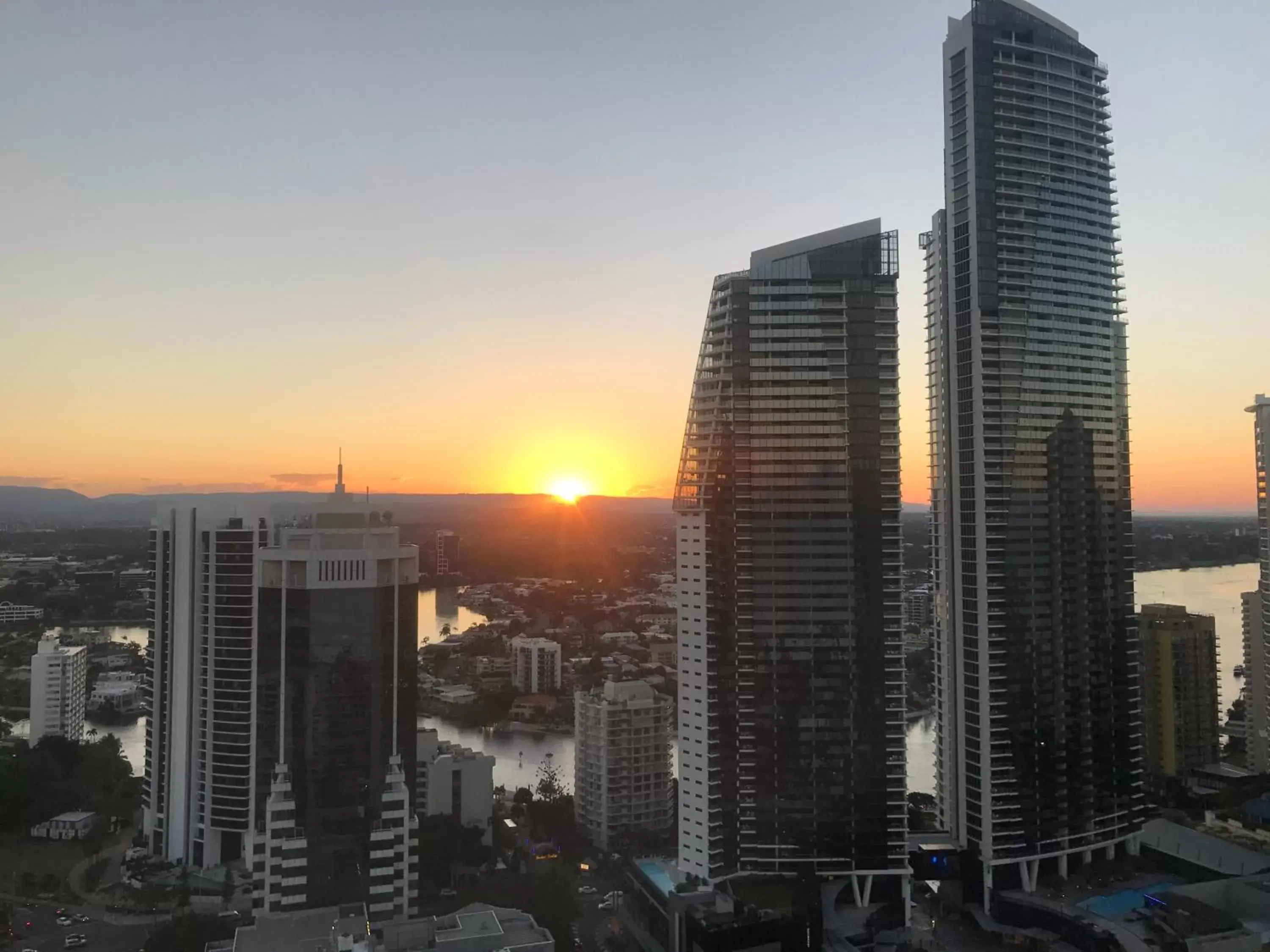City view in Novotel Surfers Paradise