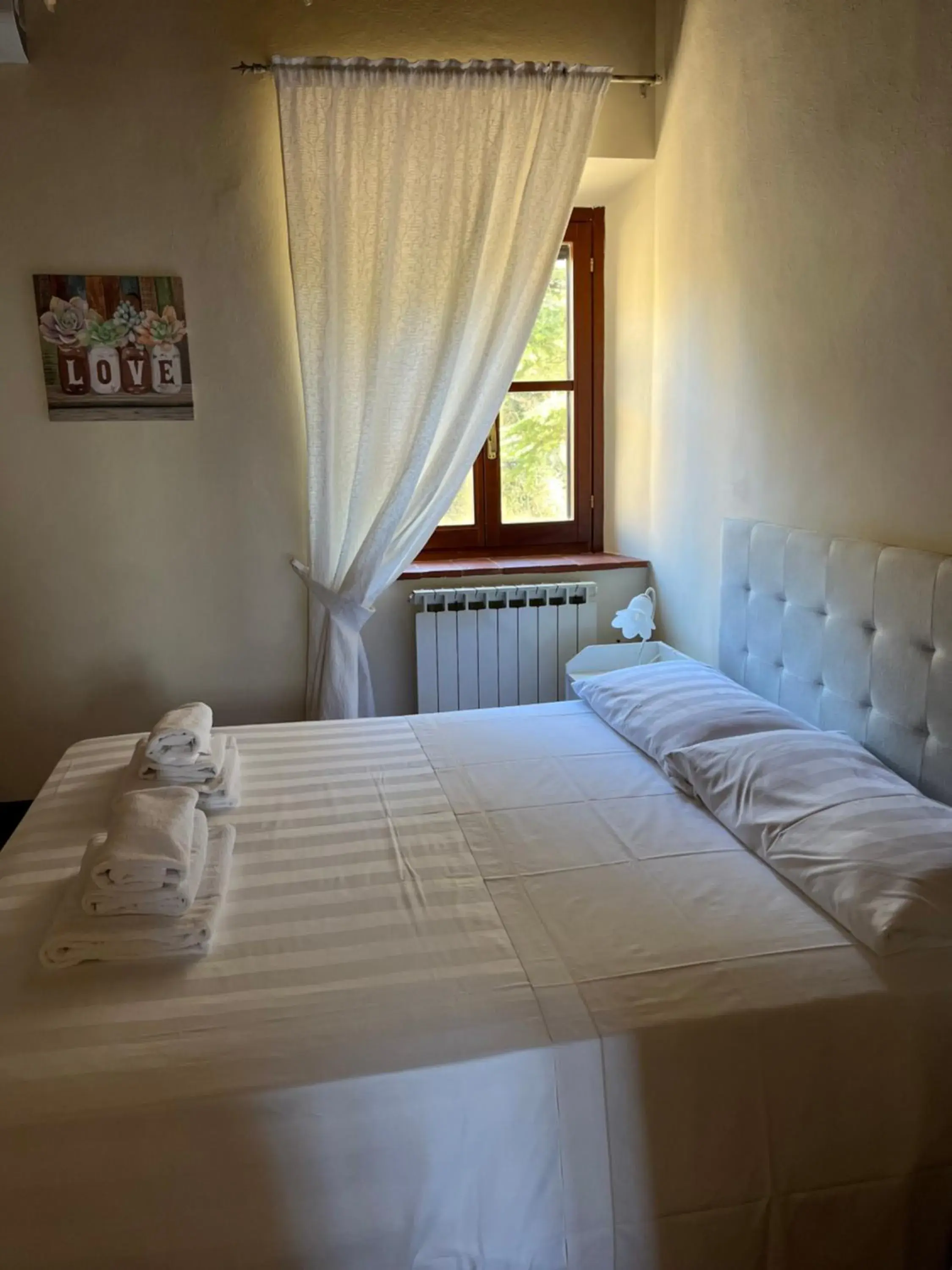 Bed in Villa Schiatti