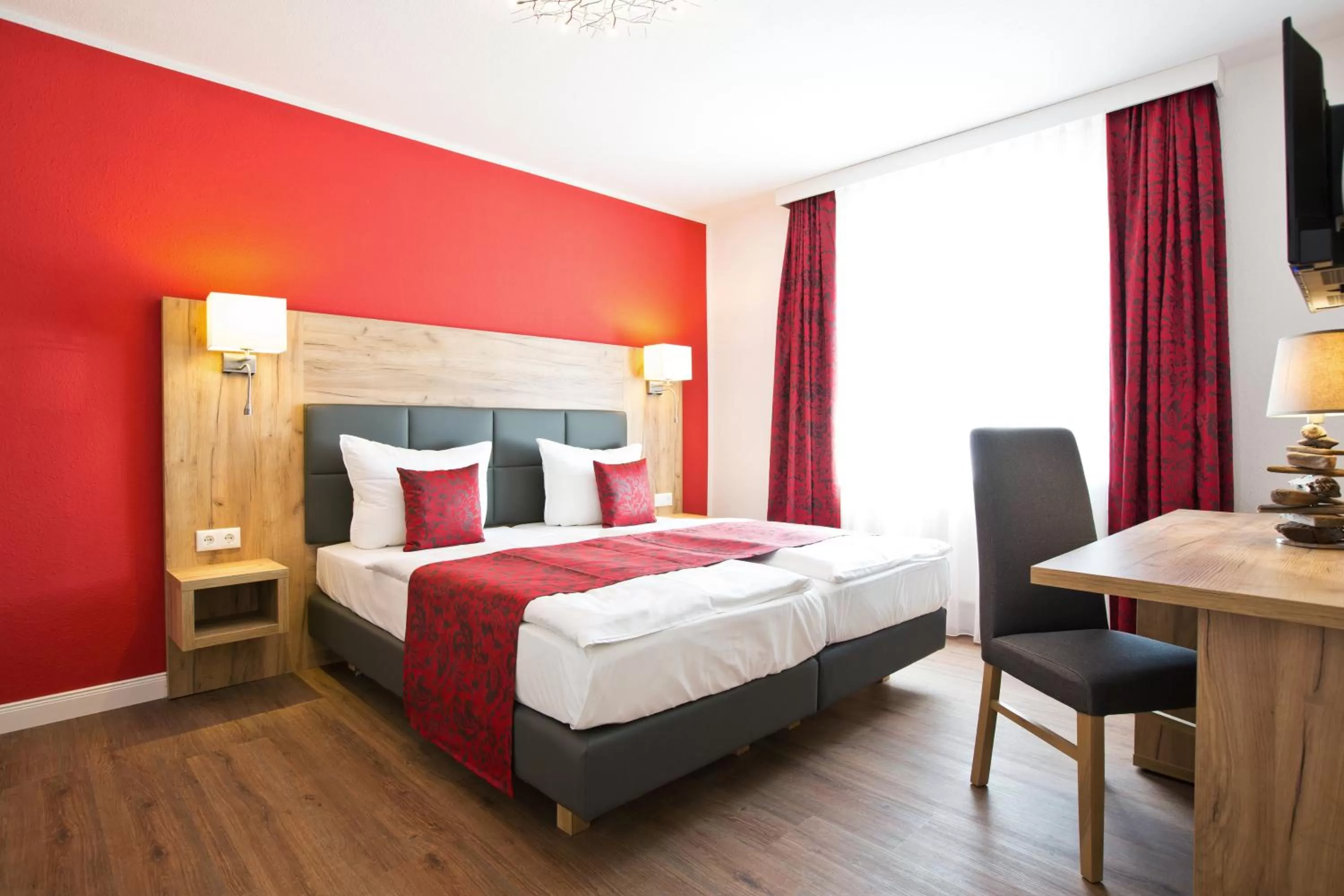 Bed in Hotel Das kleine Glück - Adults Only