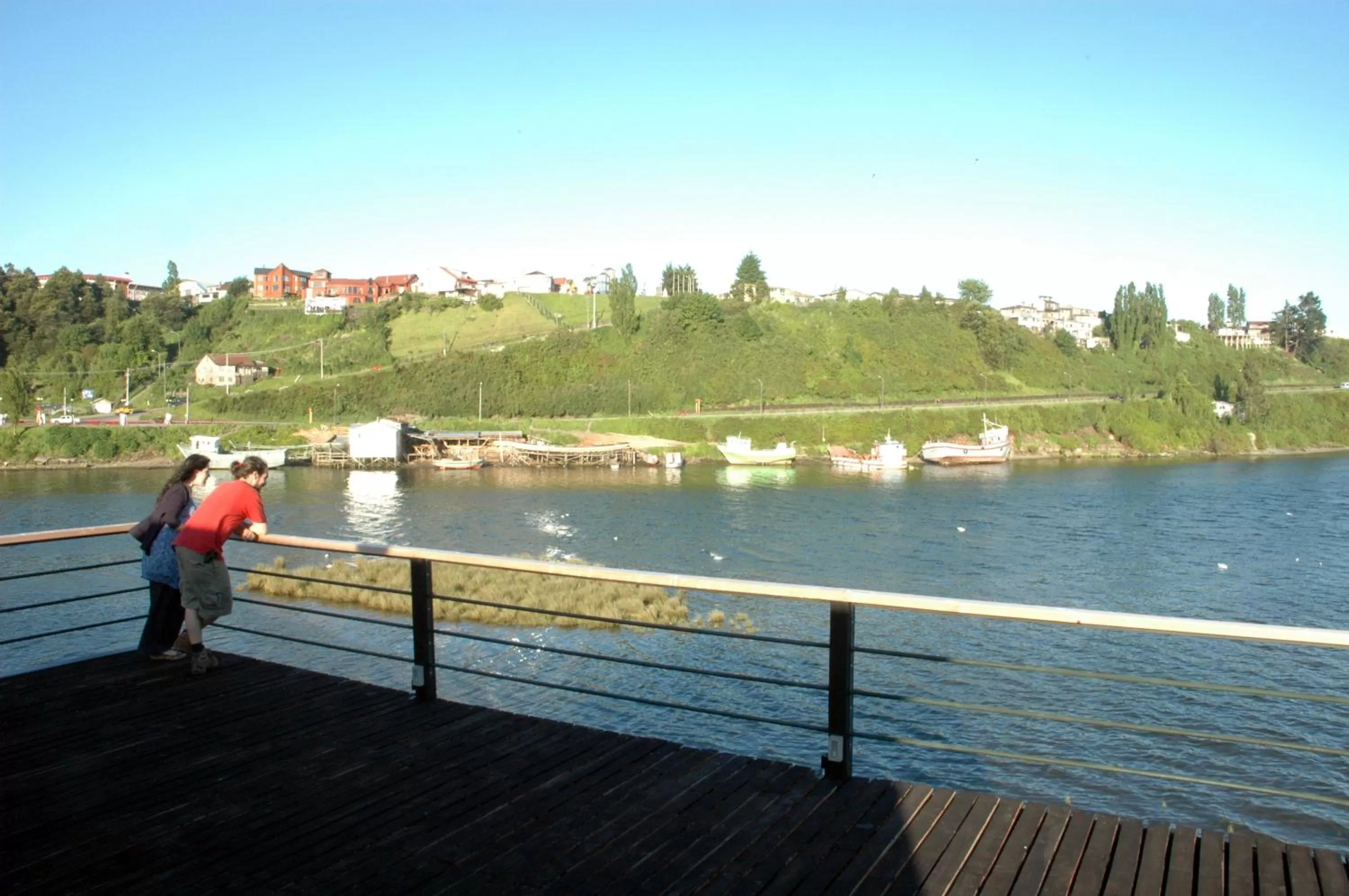 Balcony/Terrace in Palafito 1326 Hotel Boutique Chiloé