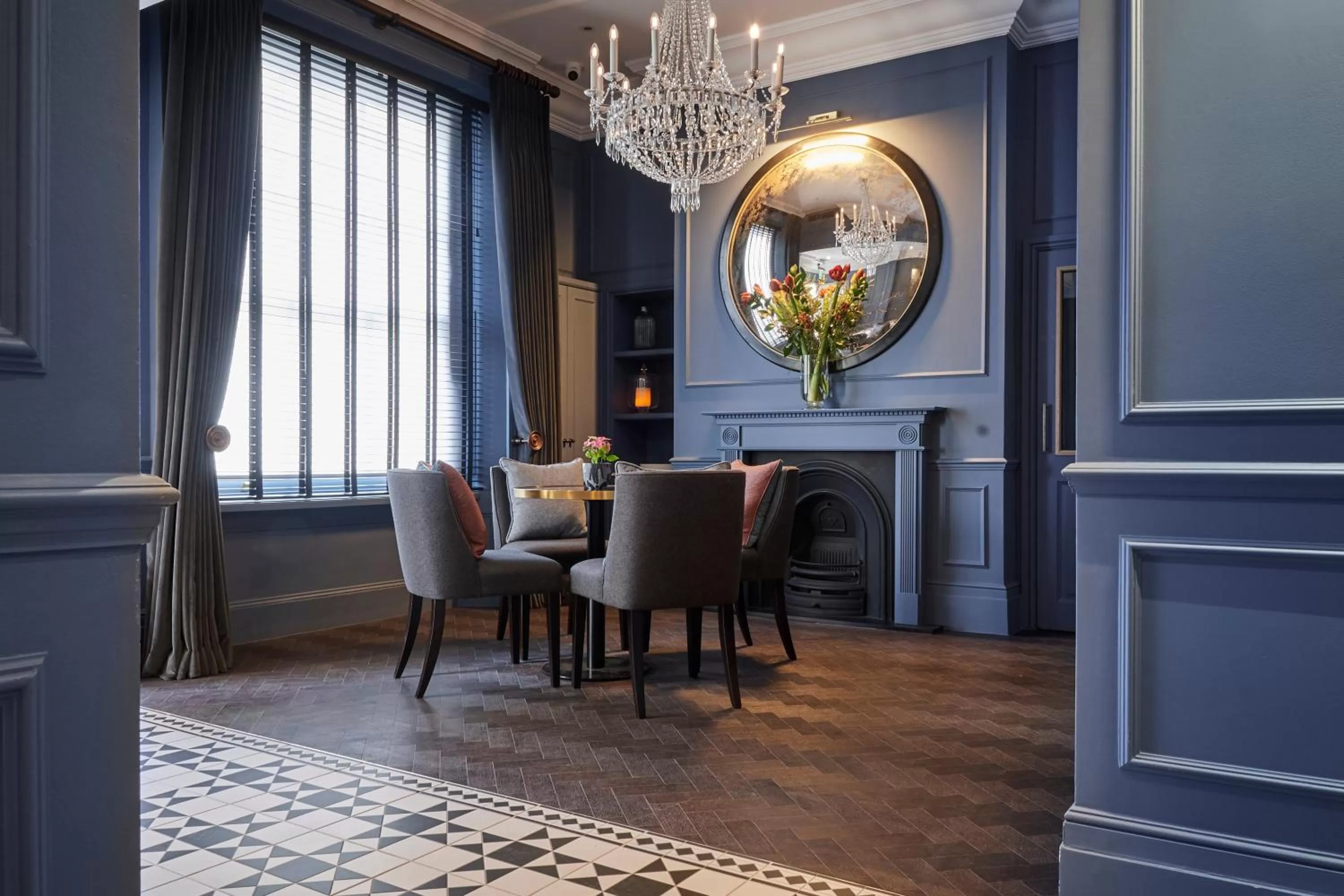 Lobby or reception in The Tophams Hotel