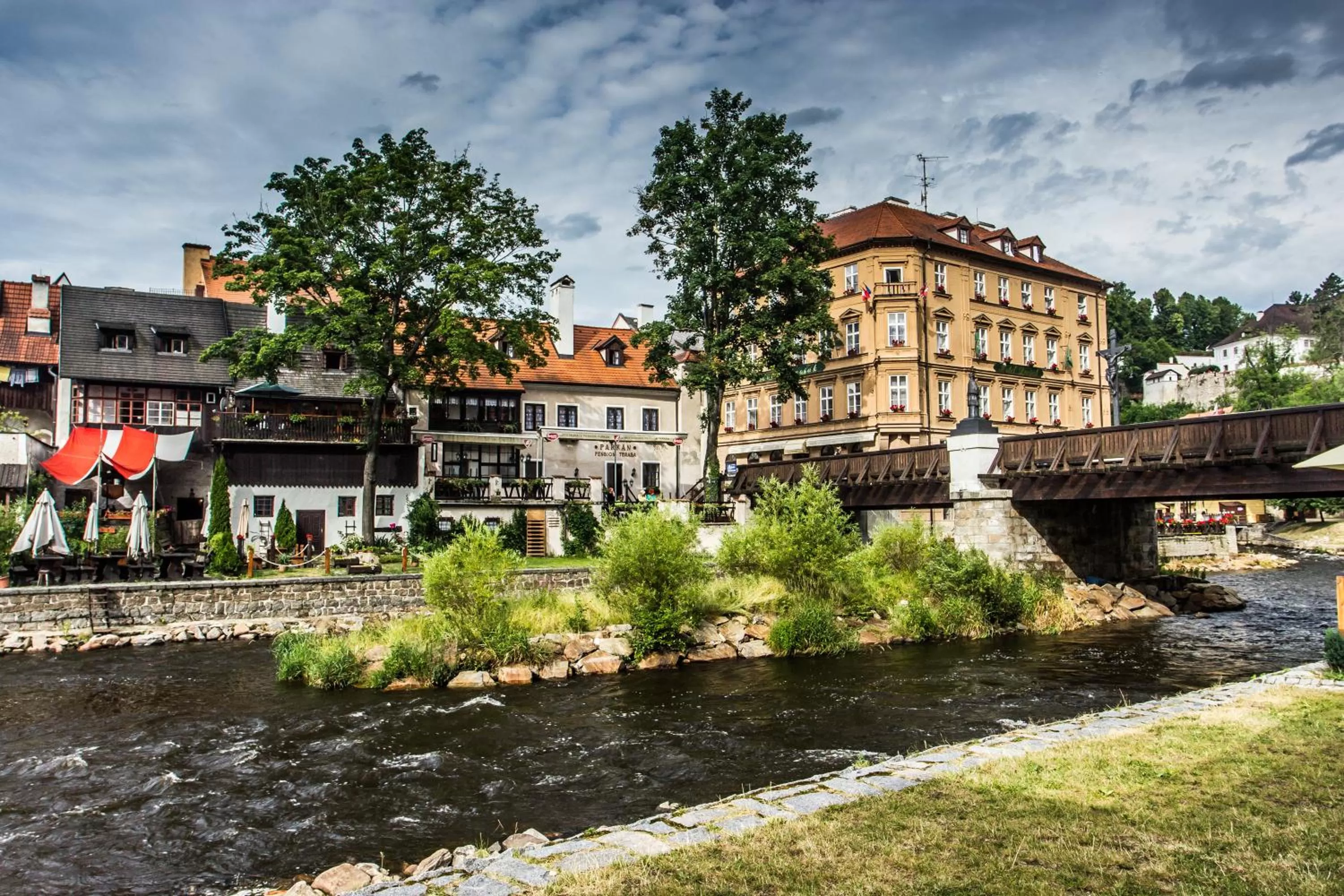 Property building in Hotel Dvorak Cesky Krumlov