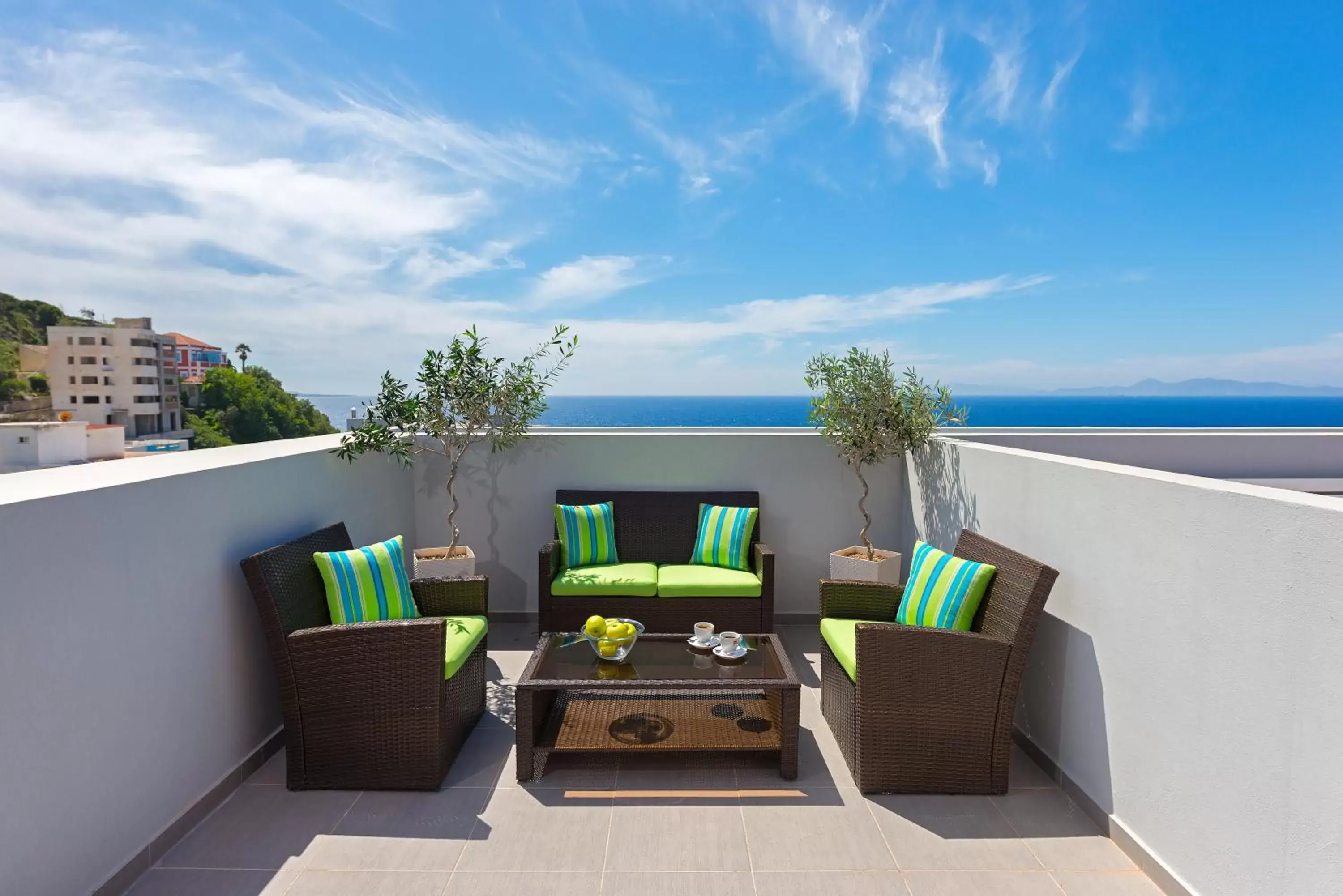 Balcony/Terrace in Semiramis City Hotel