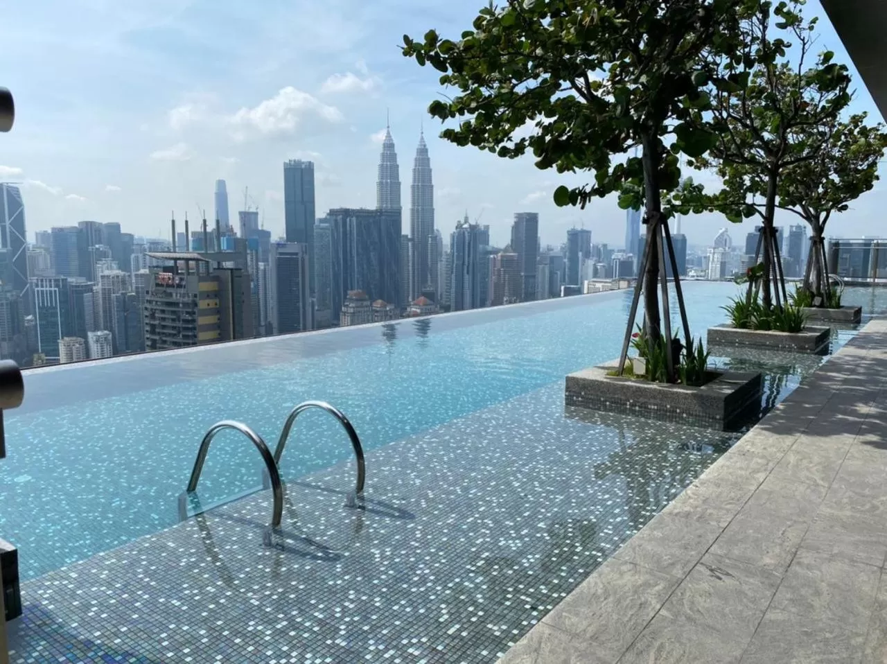 Pool view in Expressionz Suites KL by Perfect Host