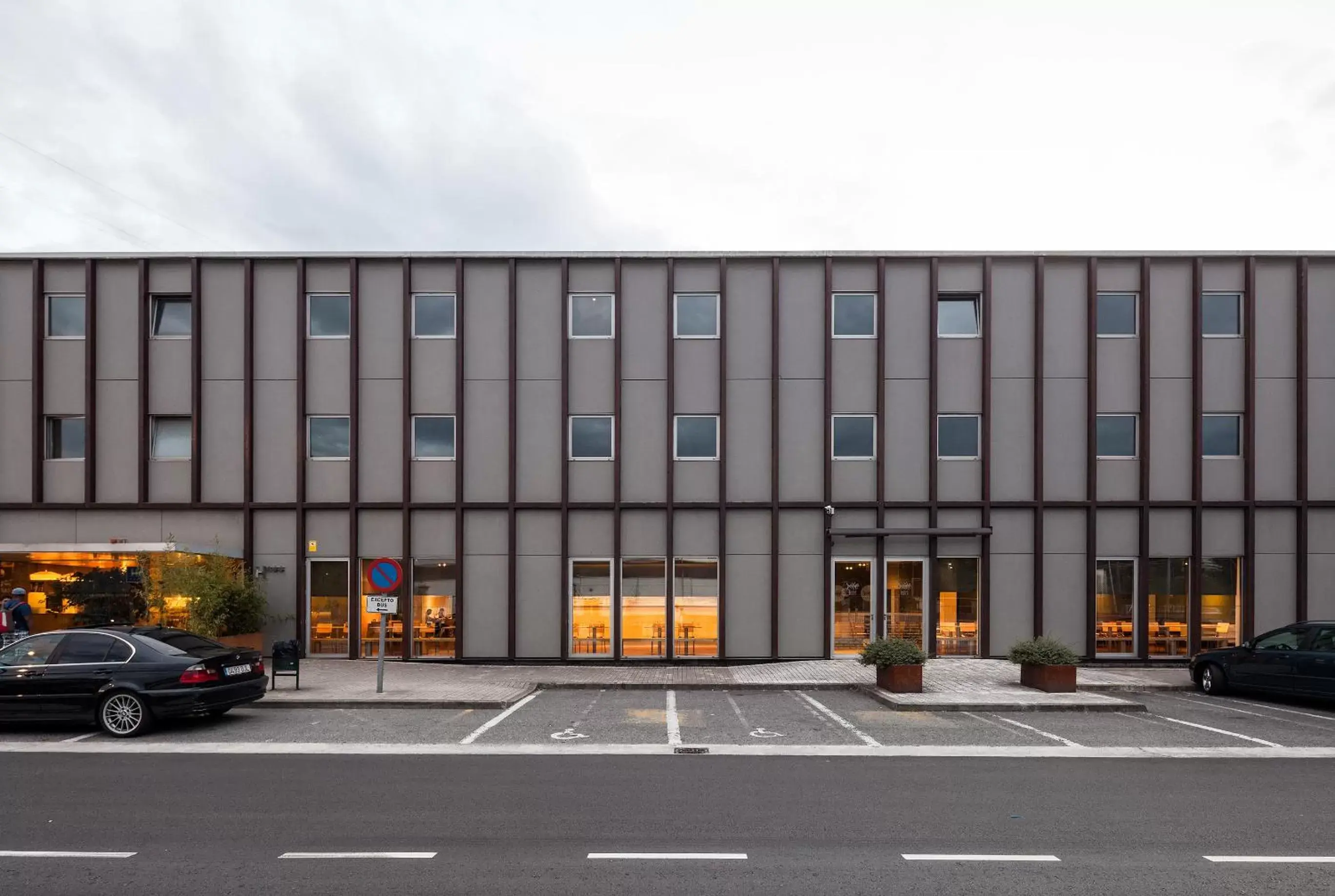 Facade/entrance in ETH Irún Facade/entrance in ETH Irún