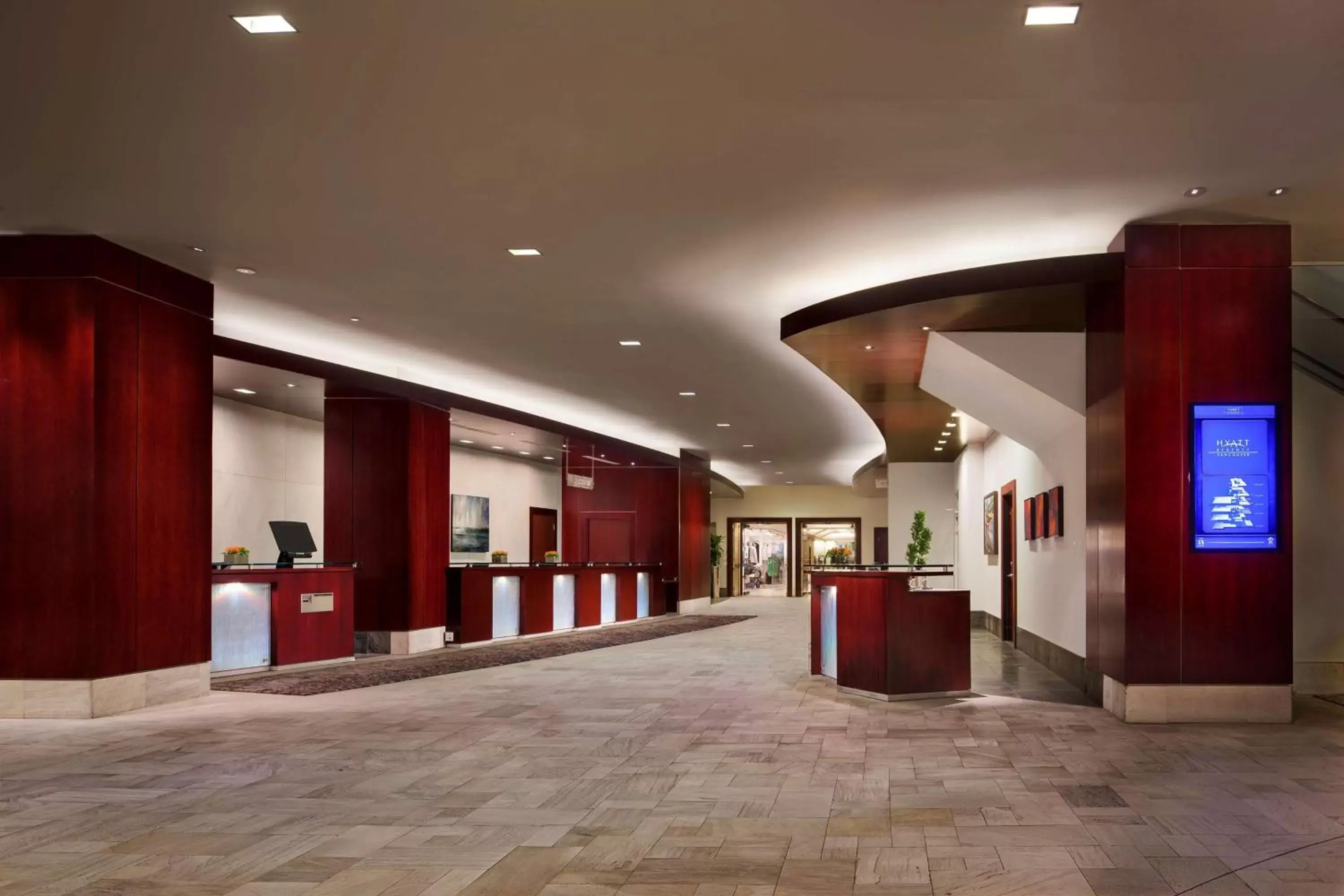 Lobby or reception in Hyatt Regency Vancouver