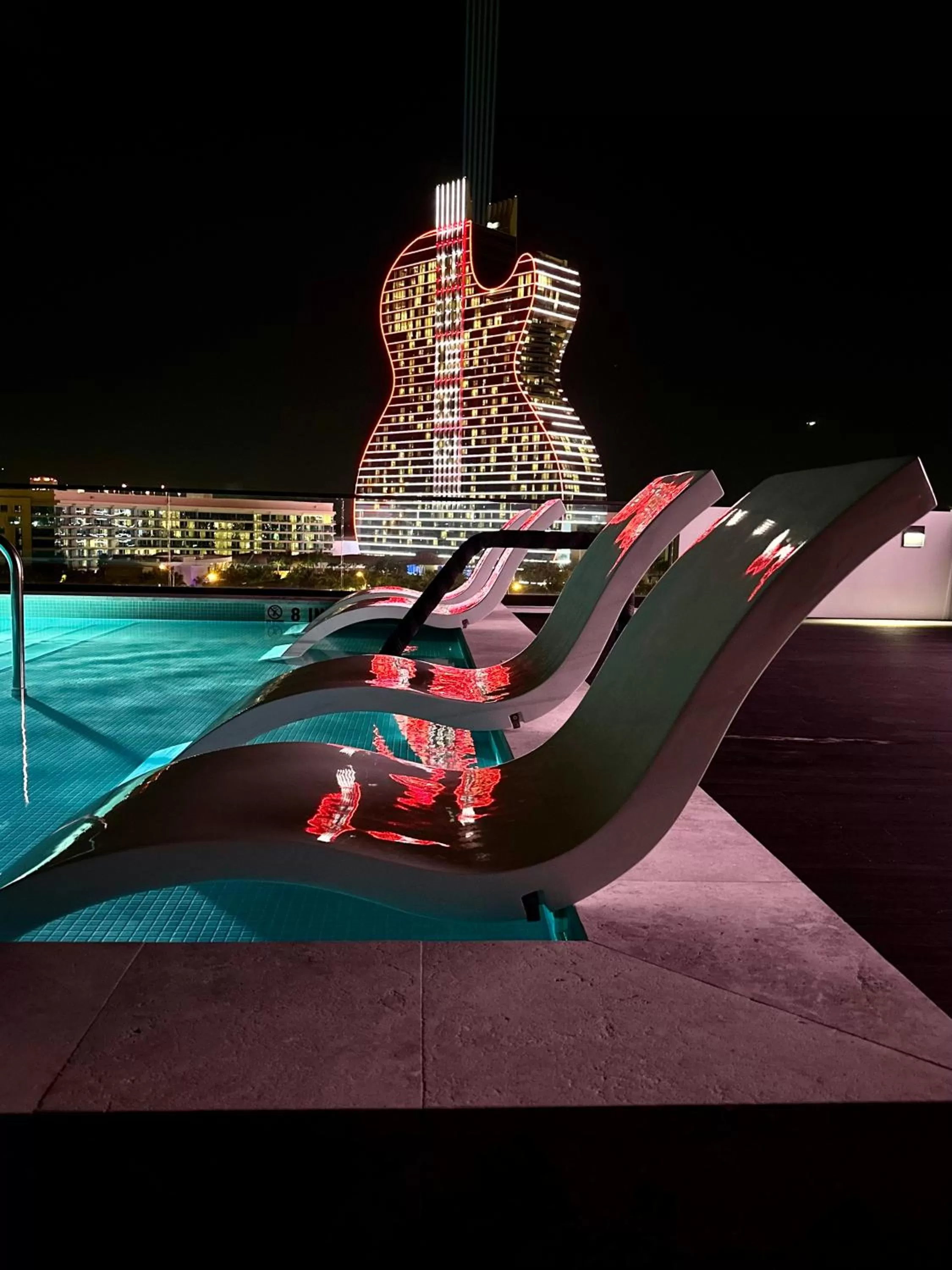 Pool view in Dolce by Wyndham Hollywood