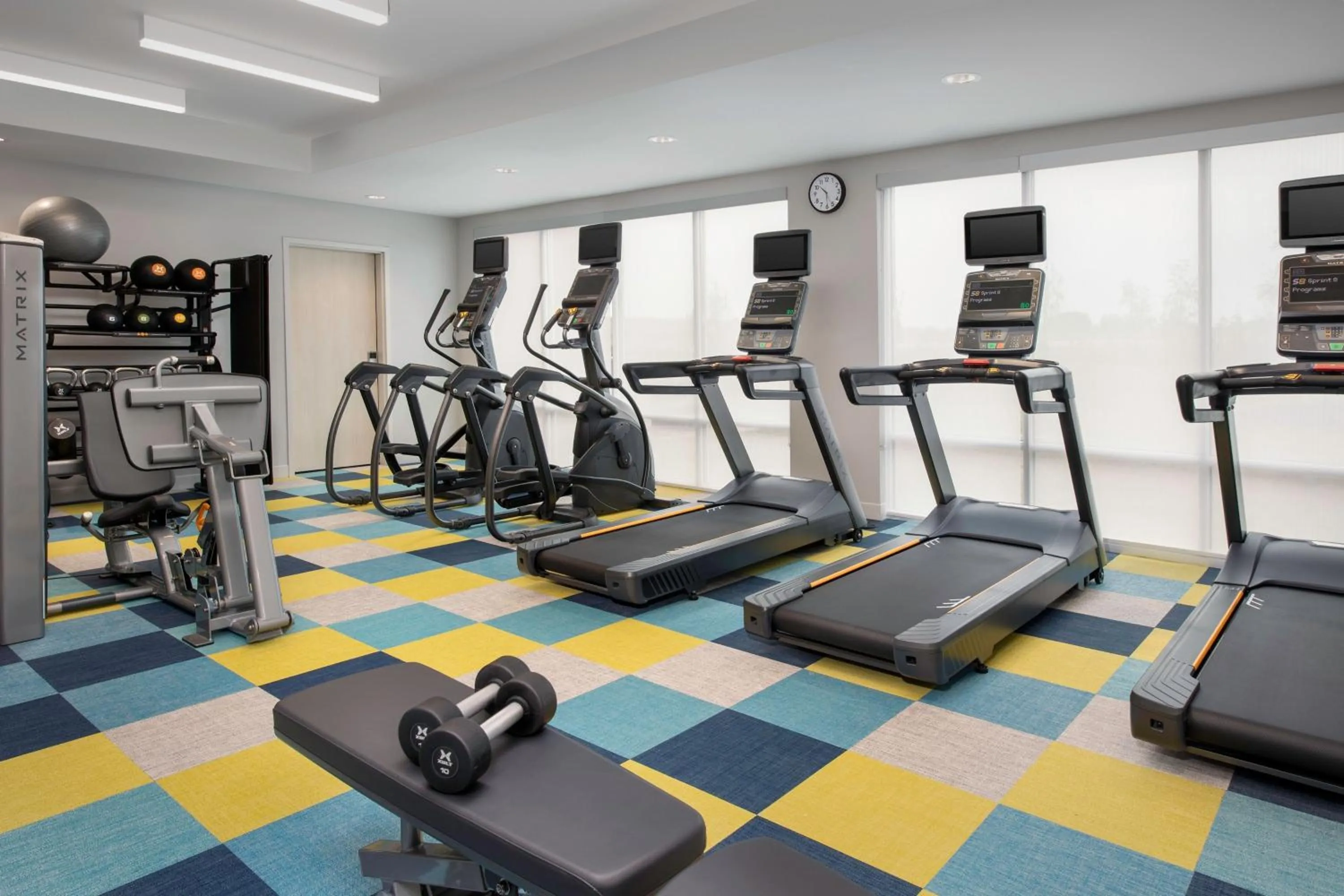 Fitness centre/facilities in SpringHill Suites by Marriott Cincinnati Mason