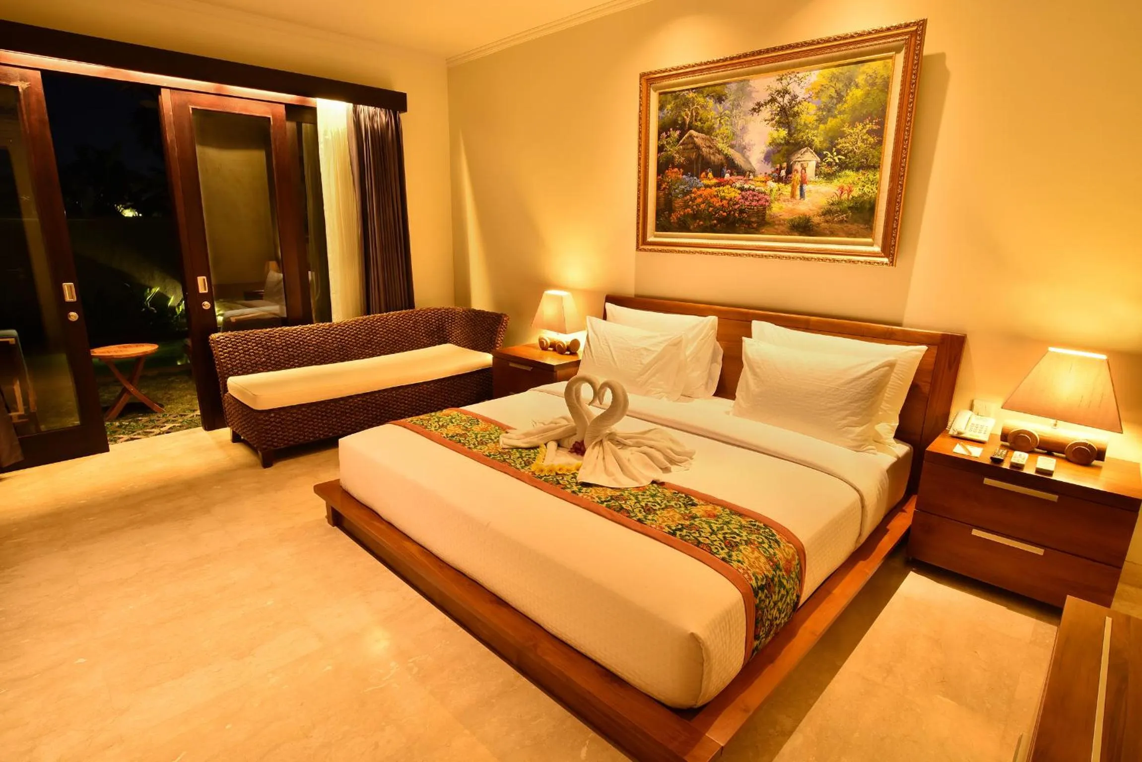 Bedroom, Bed in Ubud Wana Resort
