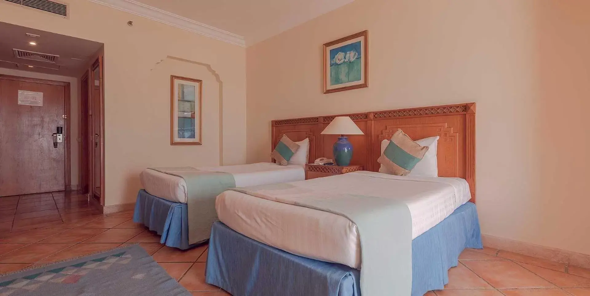 Bed in Old Palace Resort Sahl Hasheesh