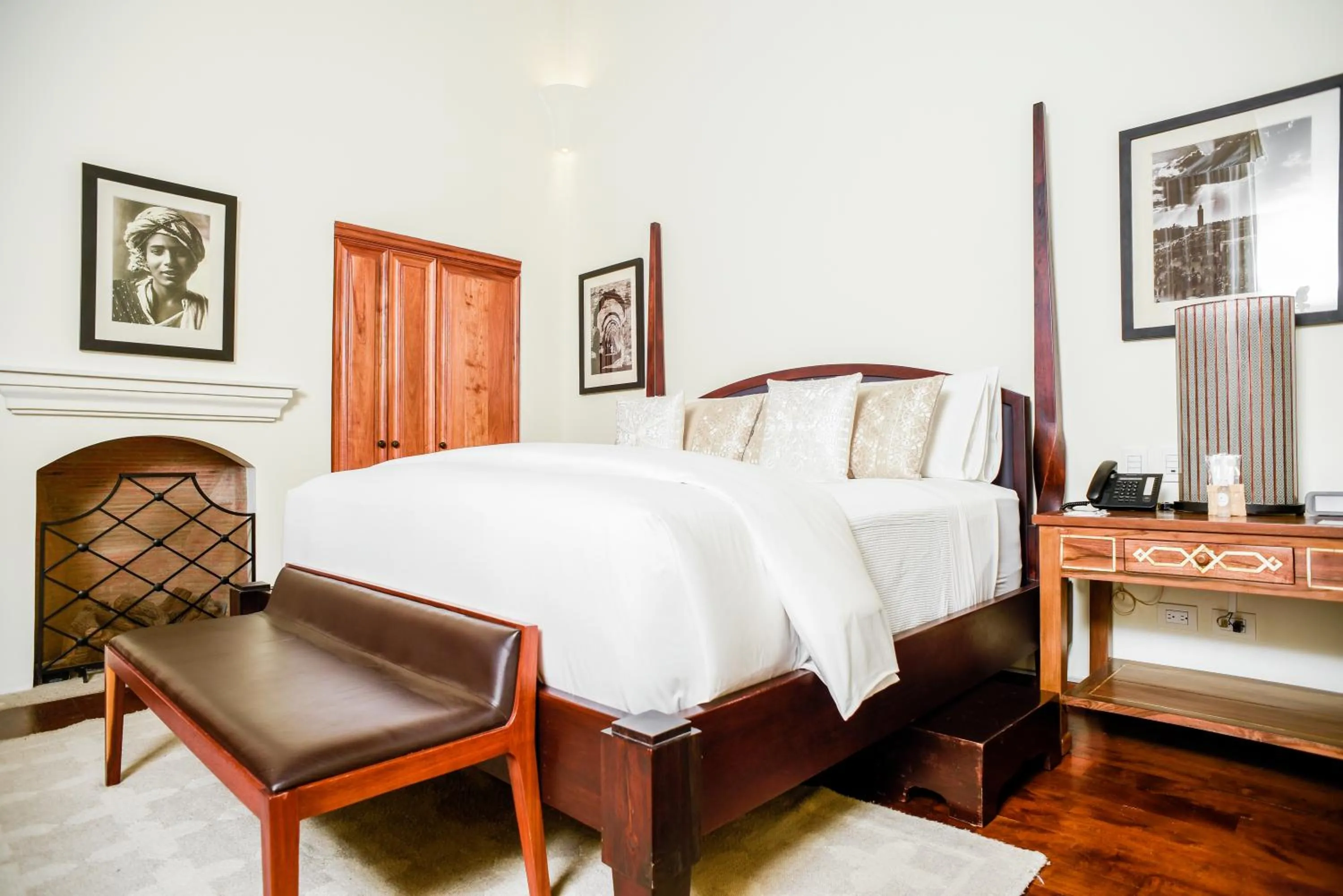 Bed in Hotel Casa Blanca 7