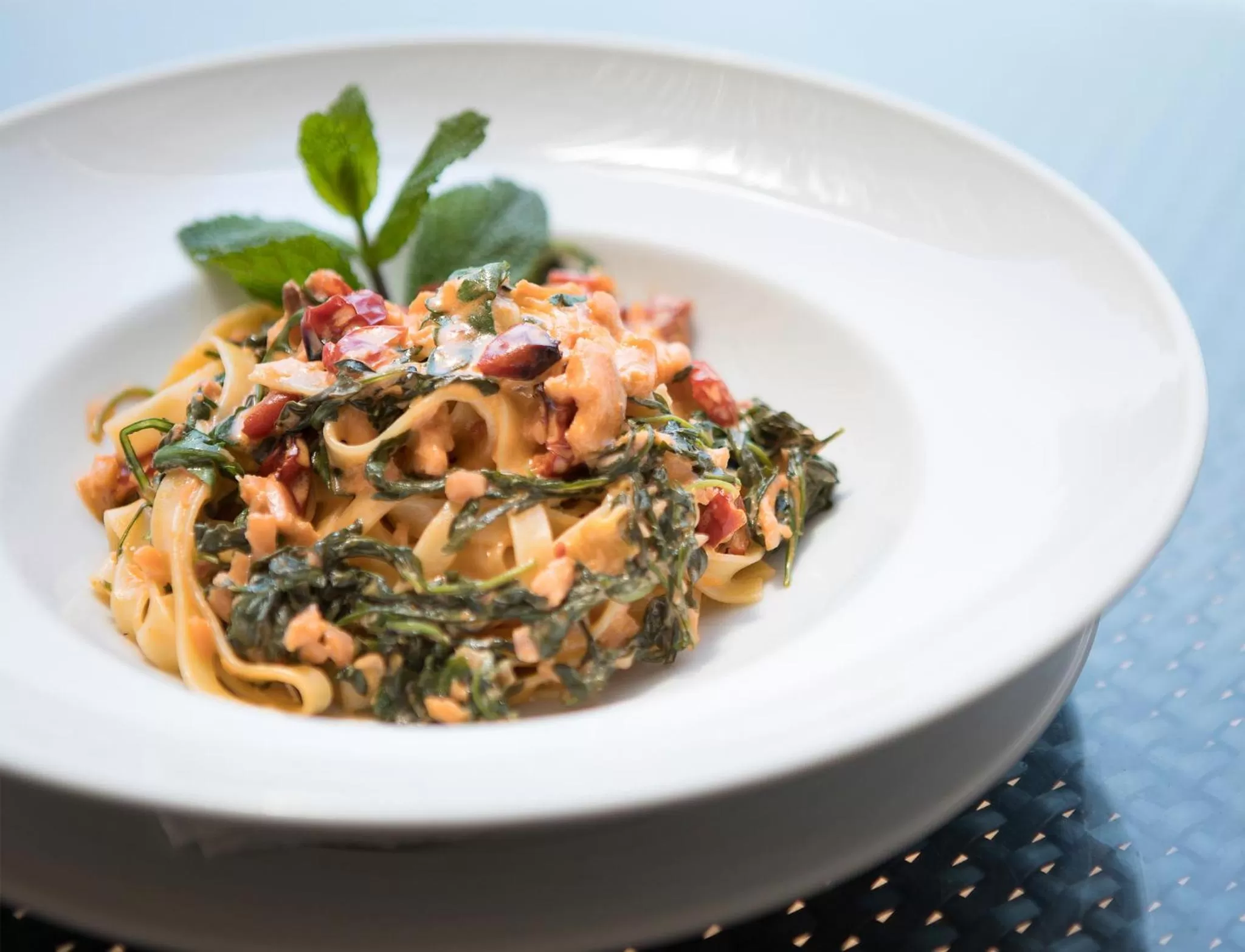 Food close-up in Dom Pedro Marina