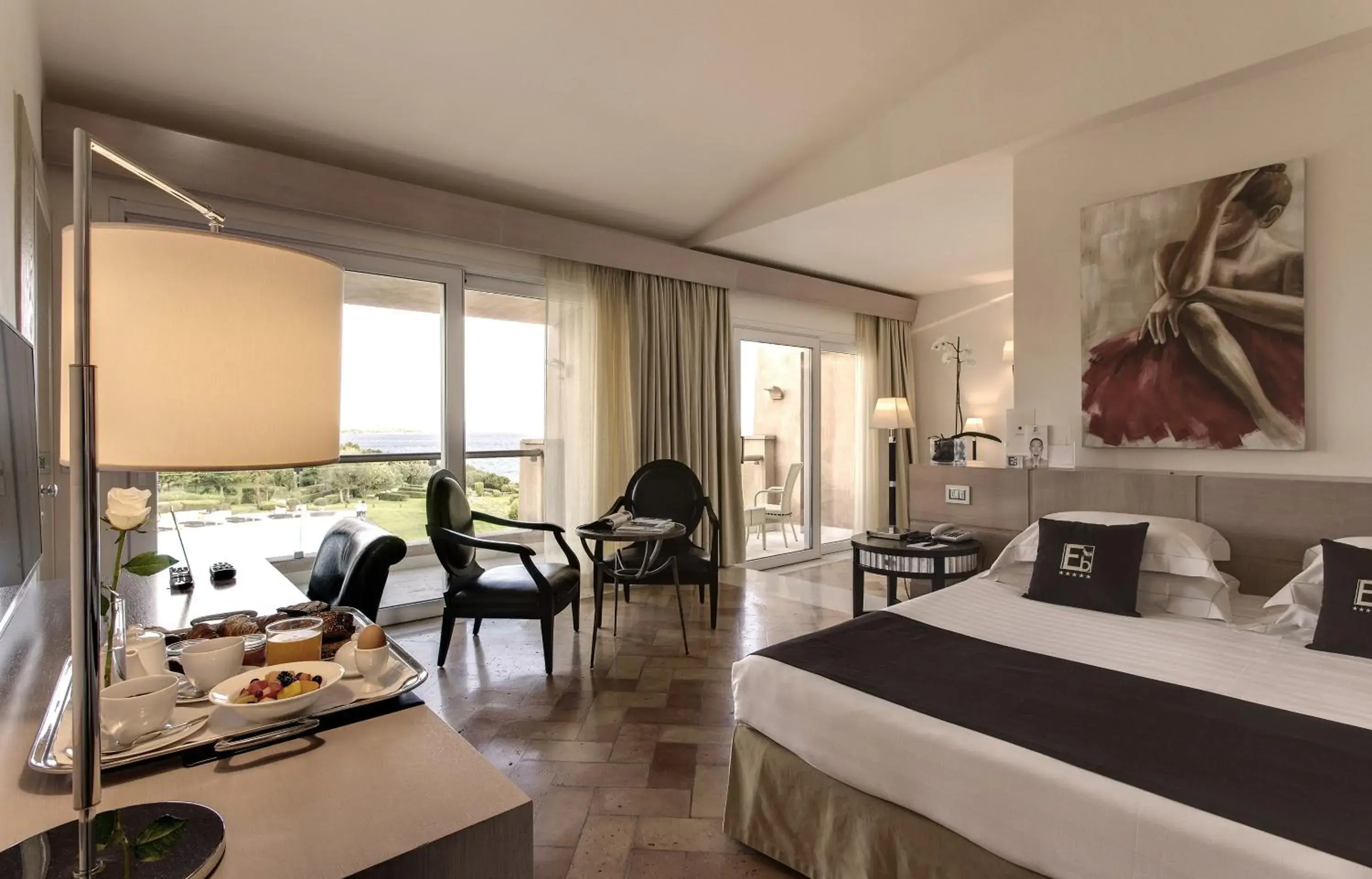 Bedroom in L'Ea Bianca Luxury Resort