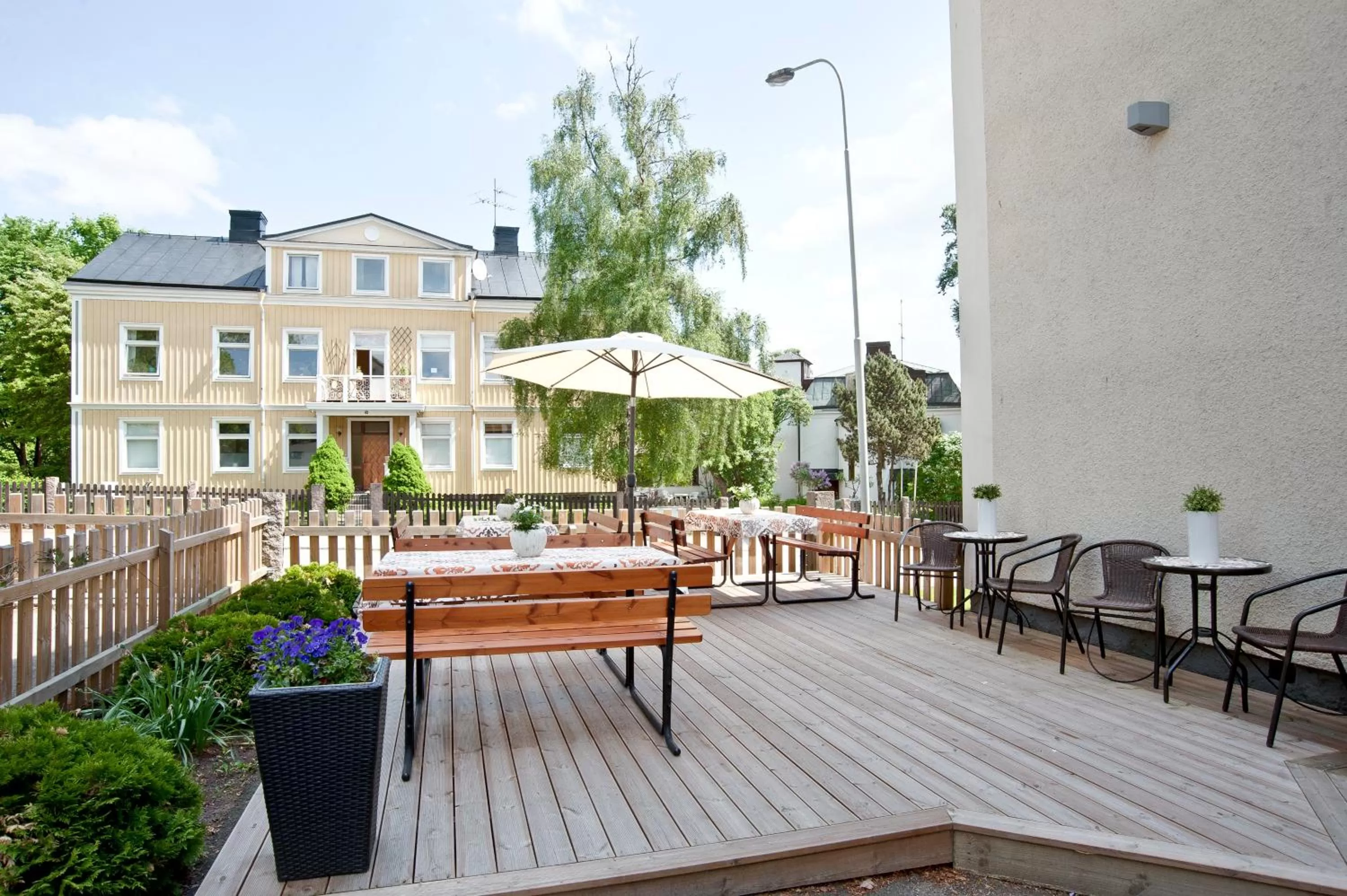 Balcony/Terrace in Hotell Värend