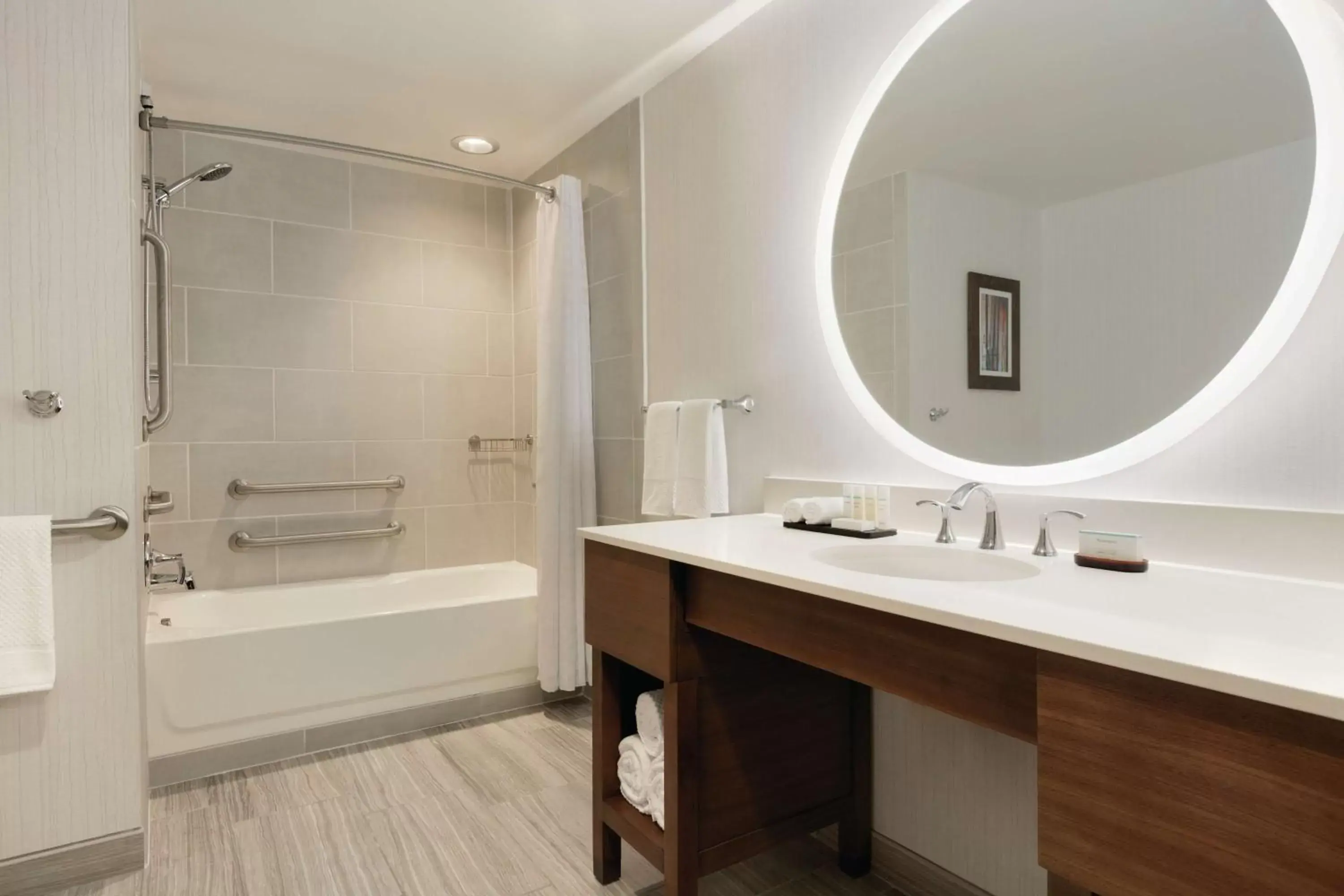 Bathroom in Embassy Suites By Hilton South Jordan Salt Lake City