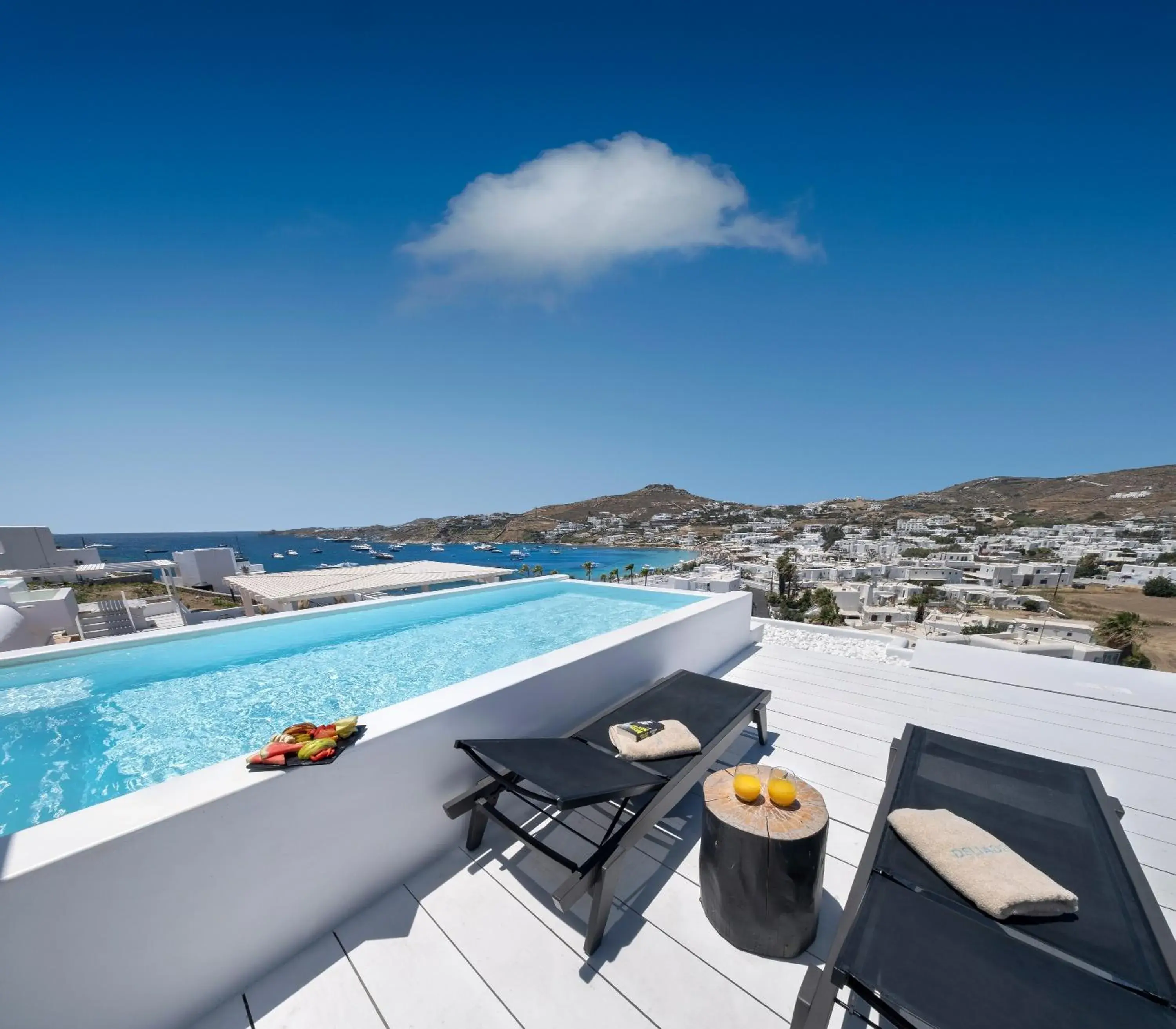 Pool View in Deliades Mykonos