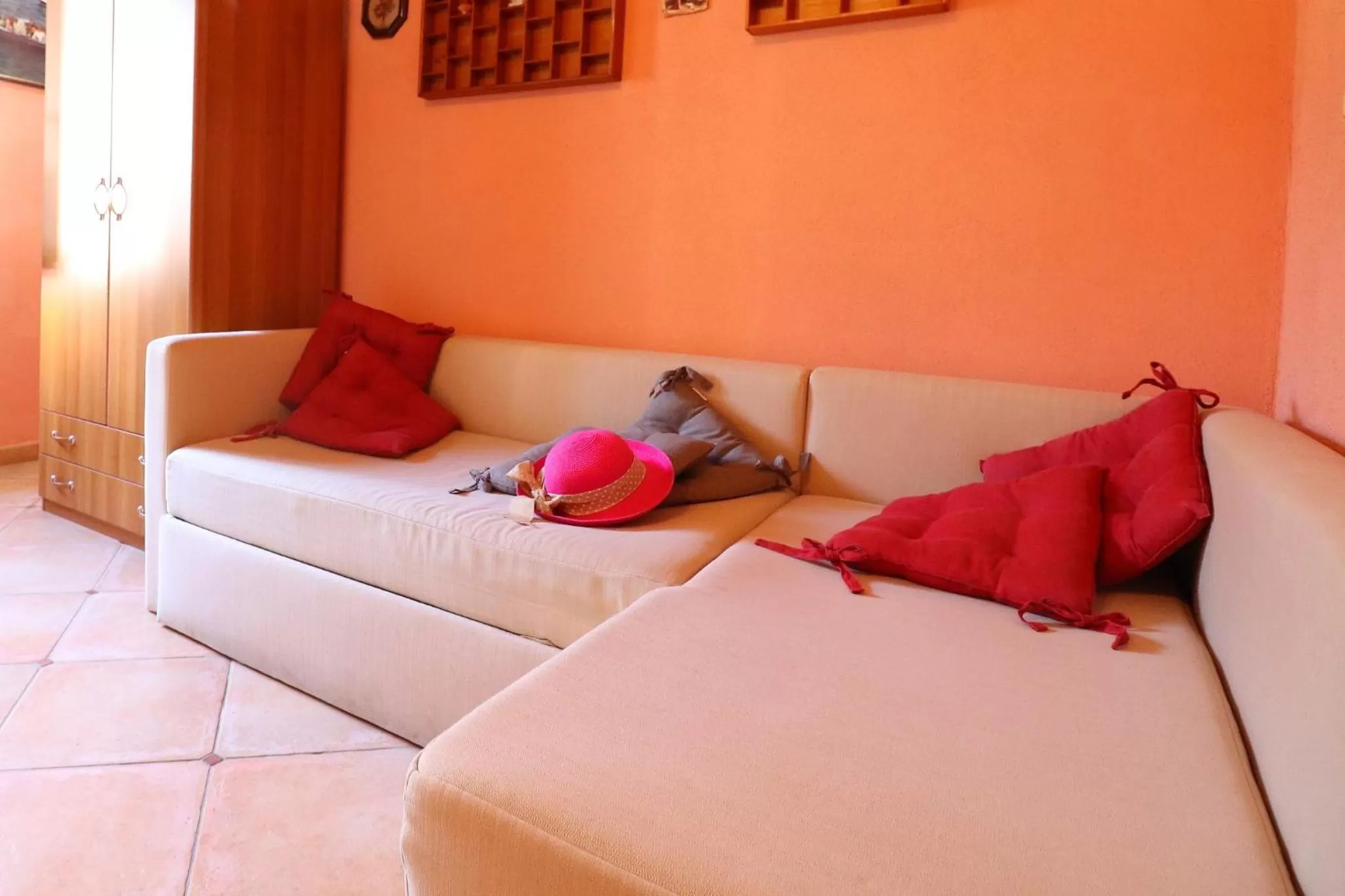 Seating area, Bed in La Maison de Titty & Margherita