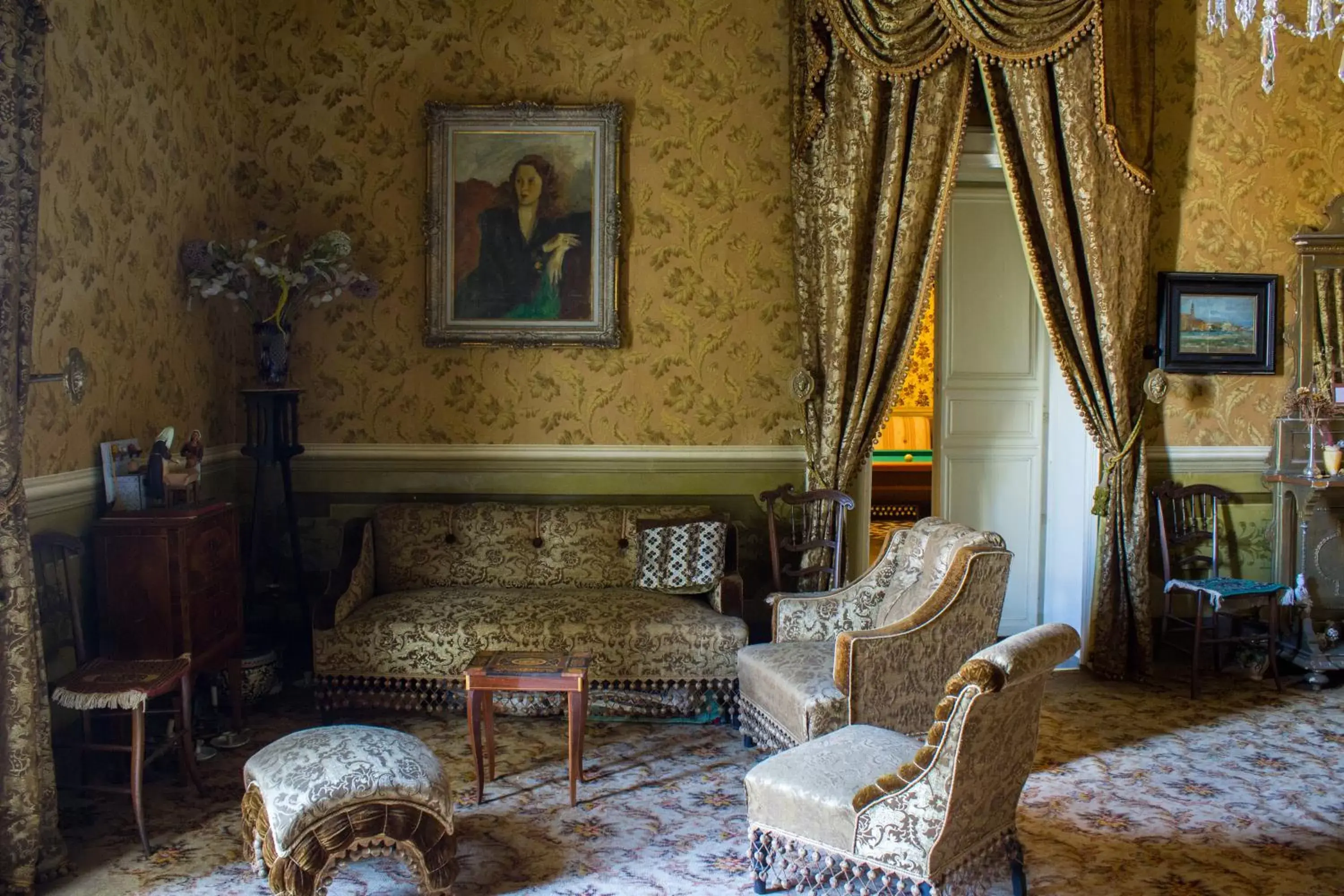 Decorative detail, Seating Area in B&B Giardino Di Pietra