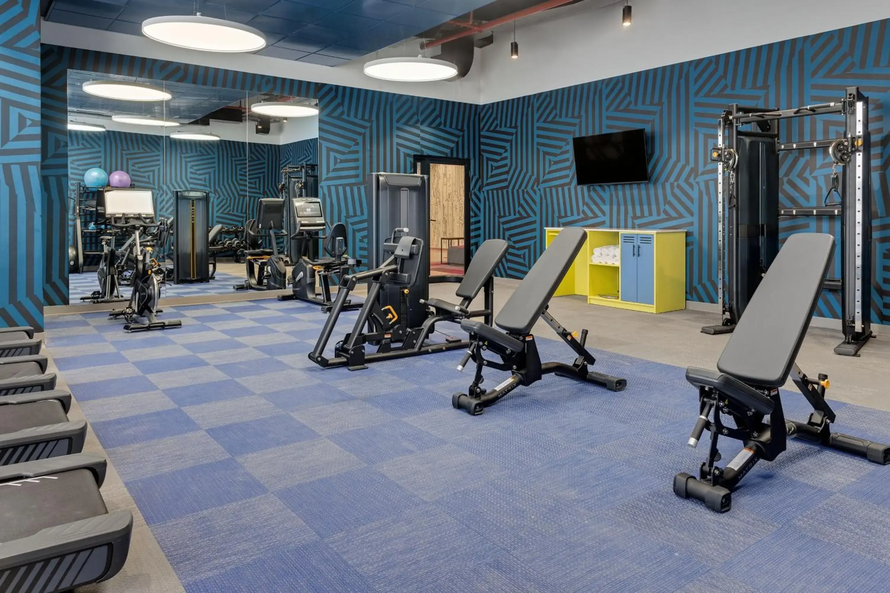Fitness centre/facilities, Fitness Center/Facilities in Aloft Santo Domingo Piantini