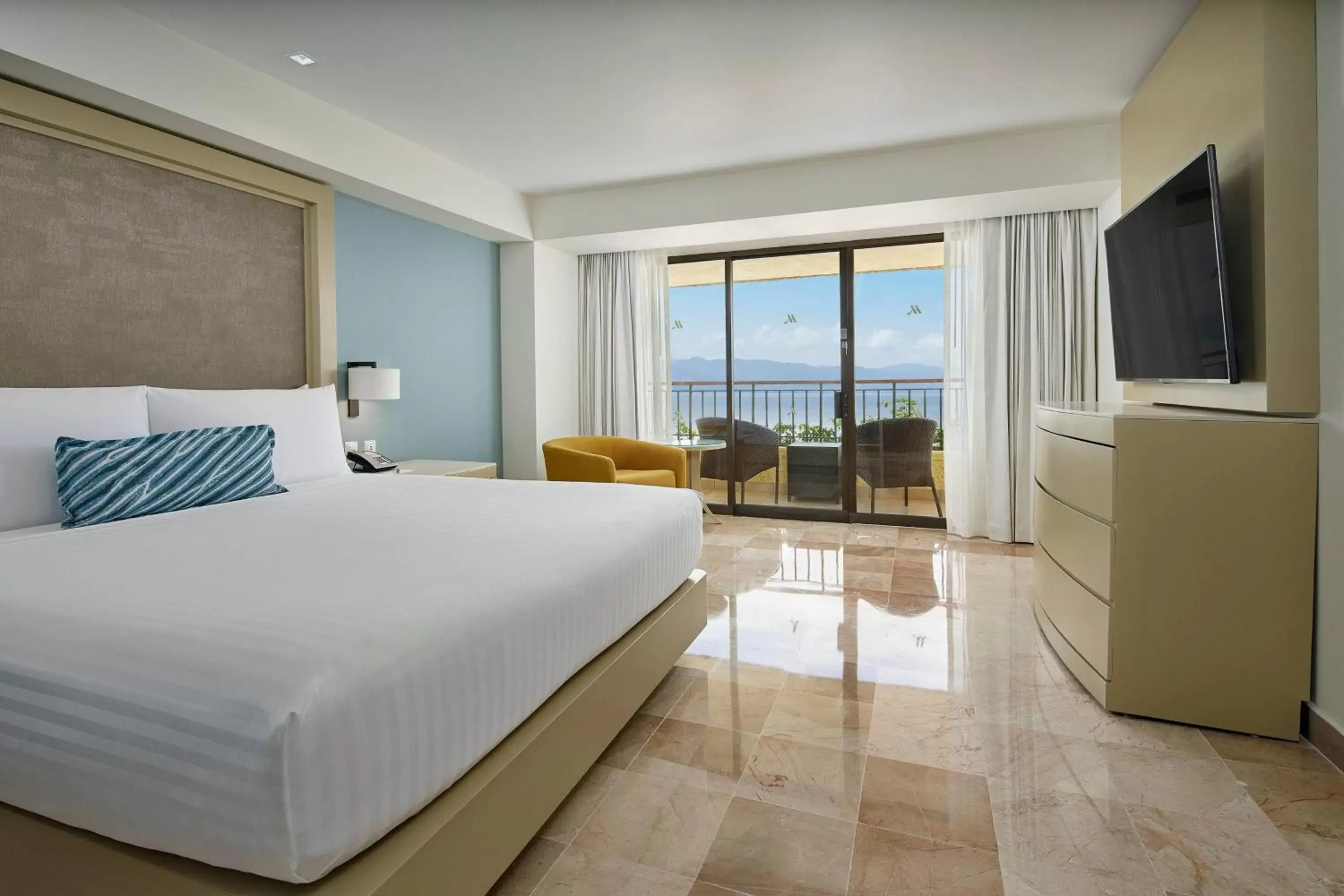 Photo of the whole room in Marriott Puerto Vallarta Resort & Spa