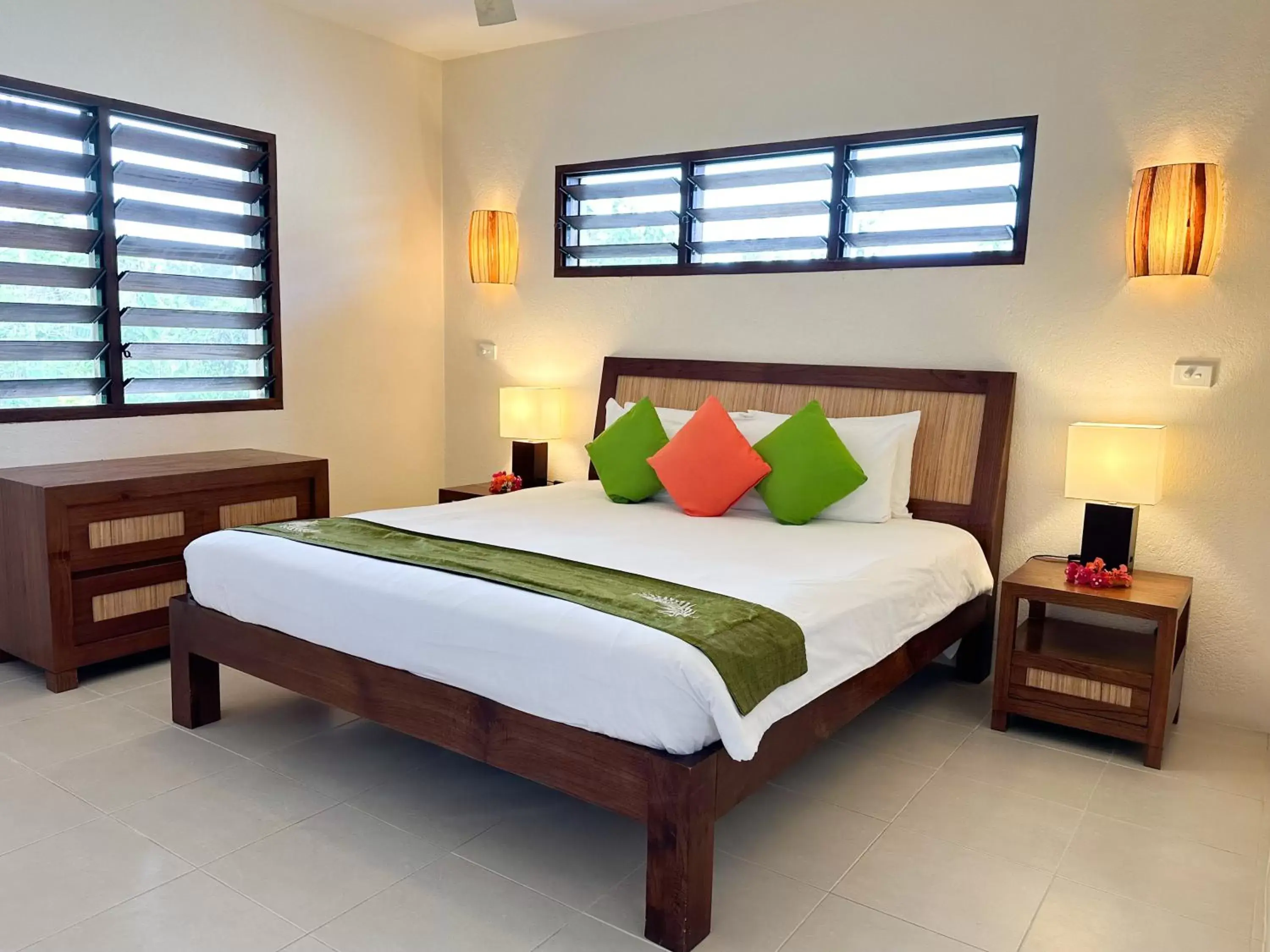 Bed in Nasama Resort