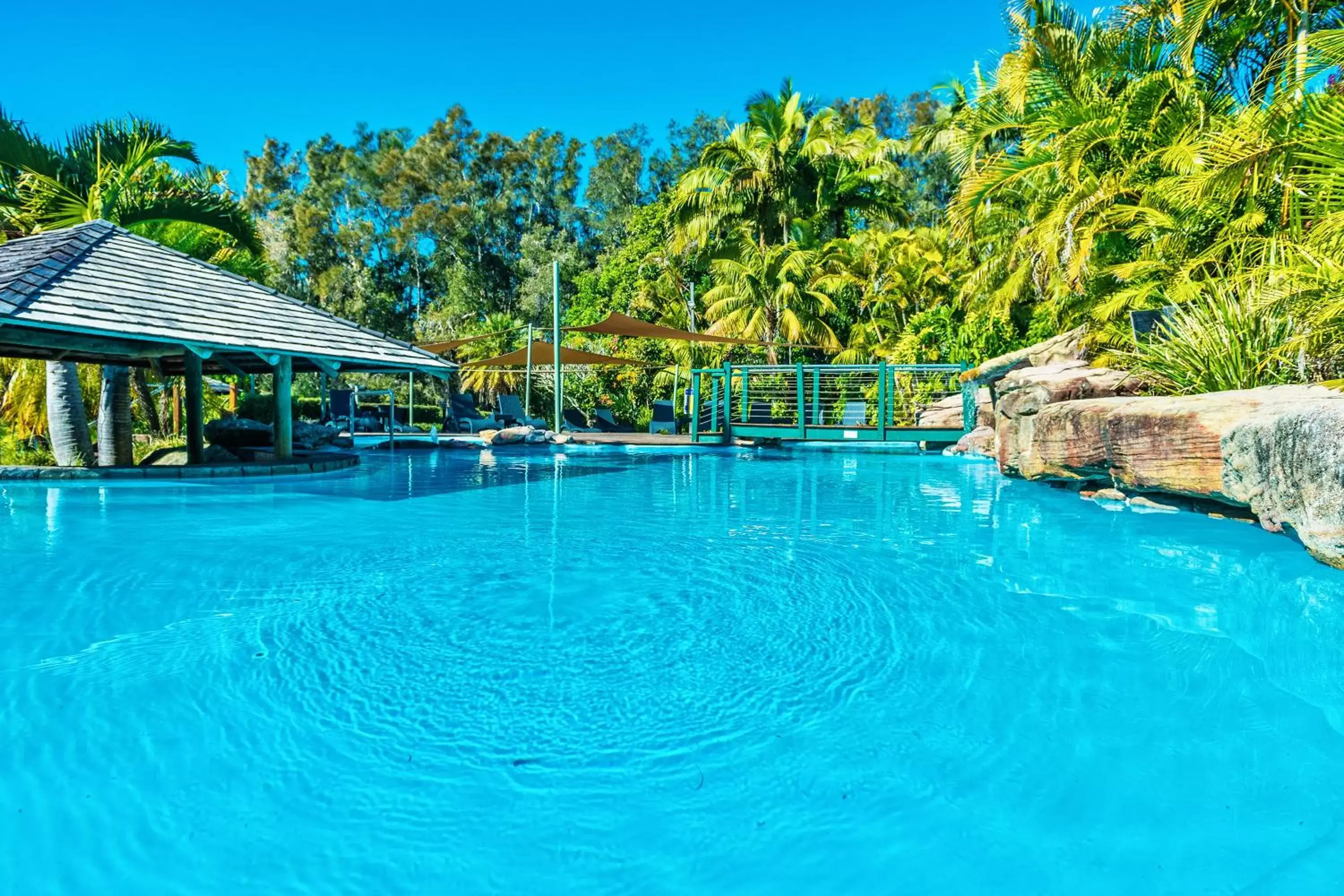 Swimming Pool in BreakFree Aanuka Beach Resort