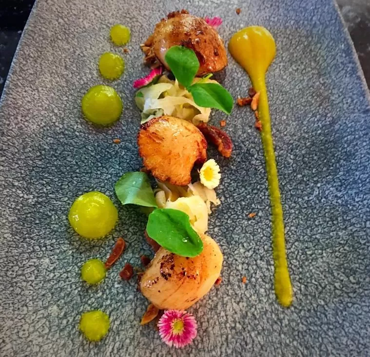 Food and drinks in The Bath Arms Hotel