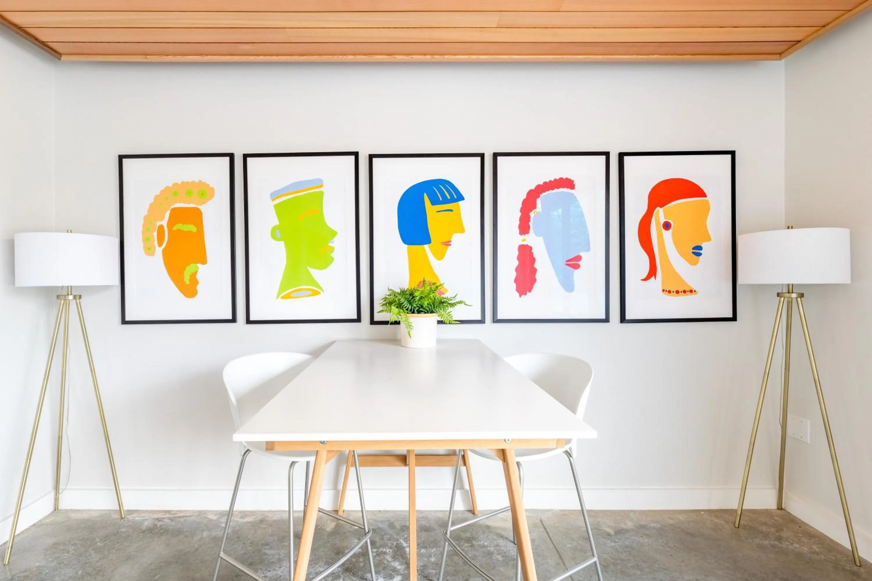 Property building, Dining Area in Mint House at The Hatchery - Austin