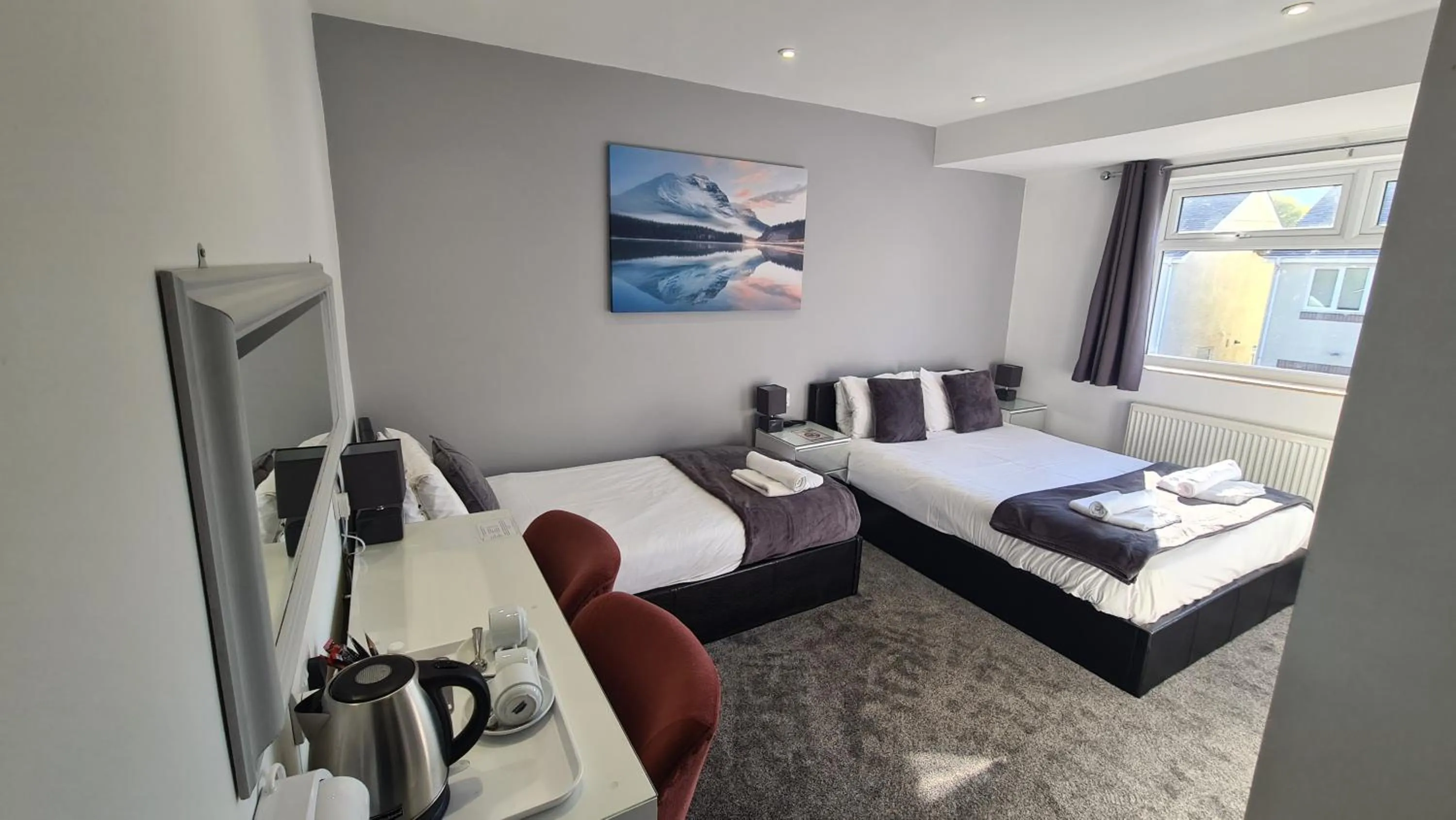 Bed in Y Gwynedd Inn