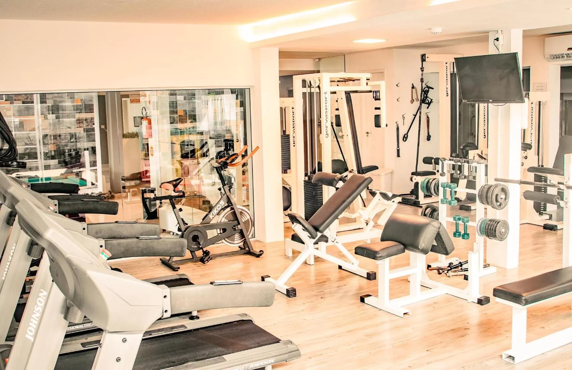 Fitness centre/facilities in Hotel Rieger