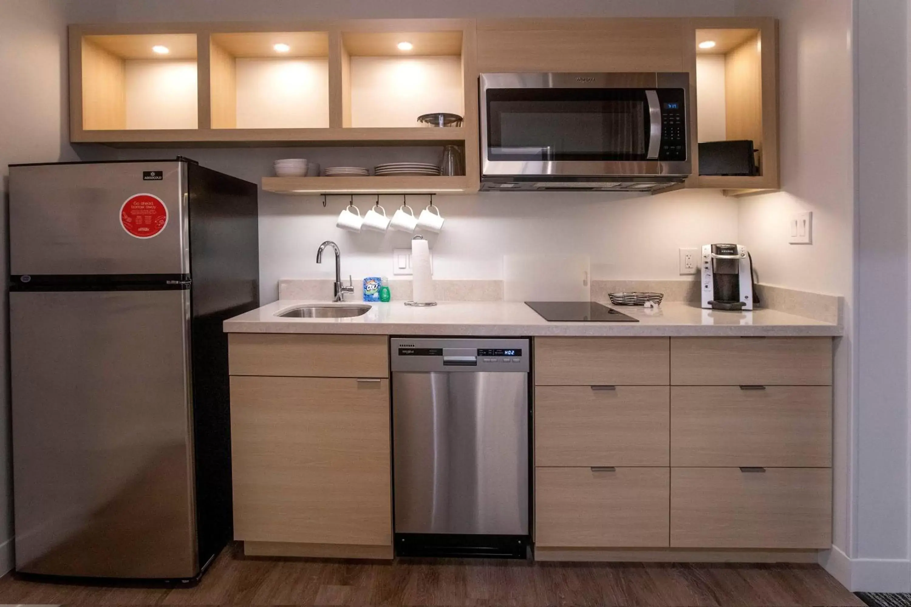 Kitchen or kitchenette, Kitchen/Kitchenette in TownePlace Suites by Marriott Conroe