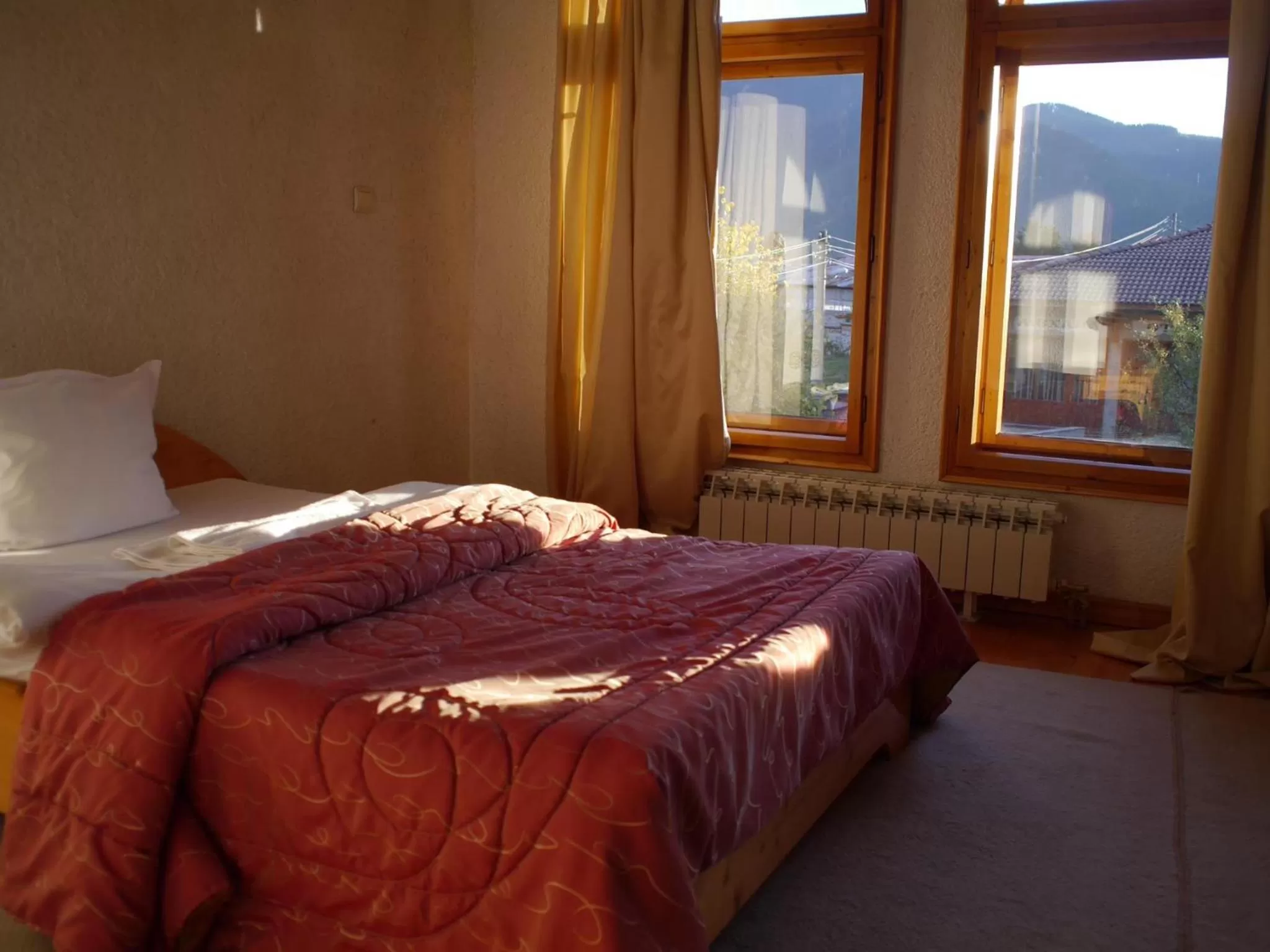 Bed in Family Hotel Silver