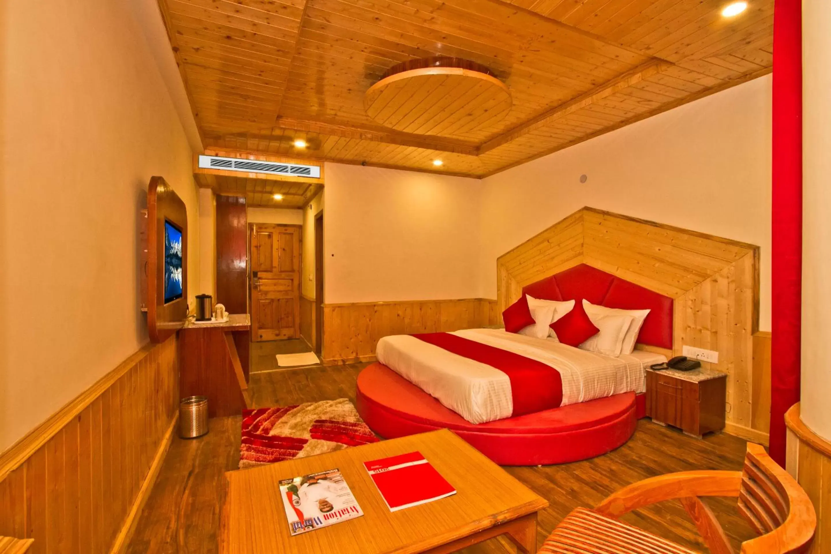 Photo of the whole room, Bed in Sarthak Regency ,Rangri ,Manali