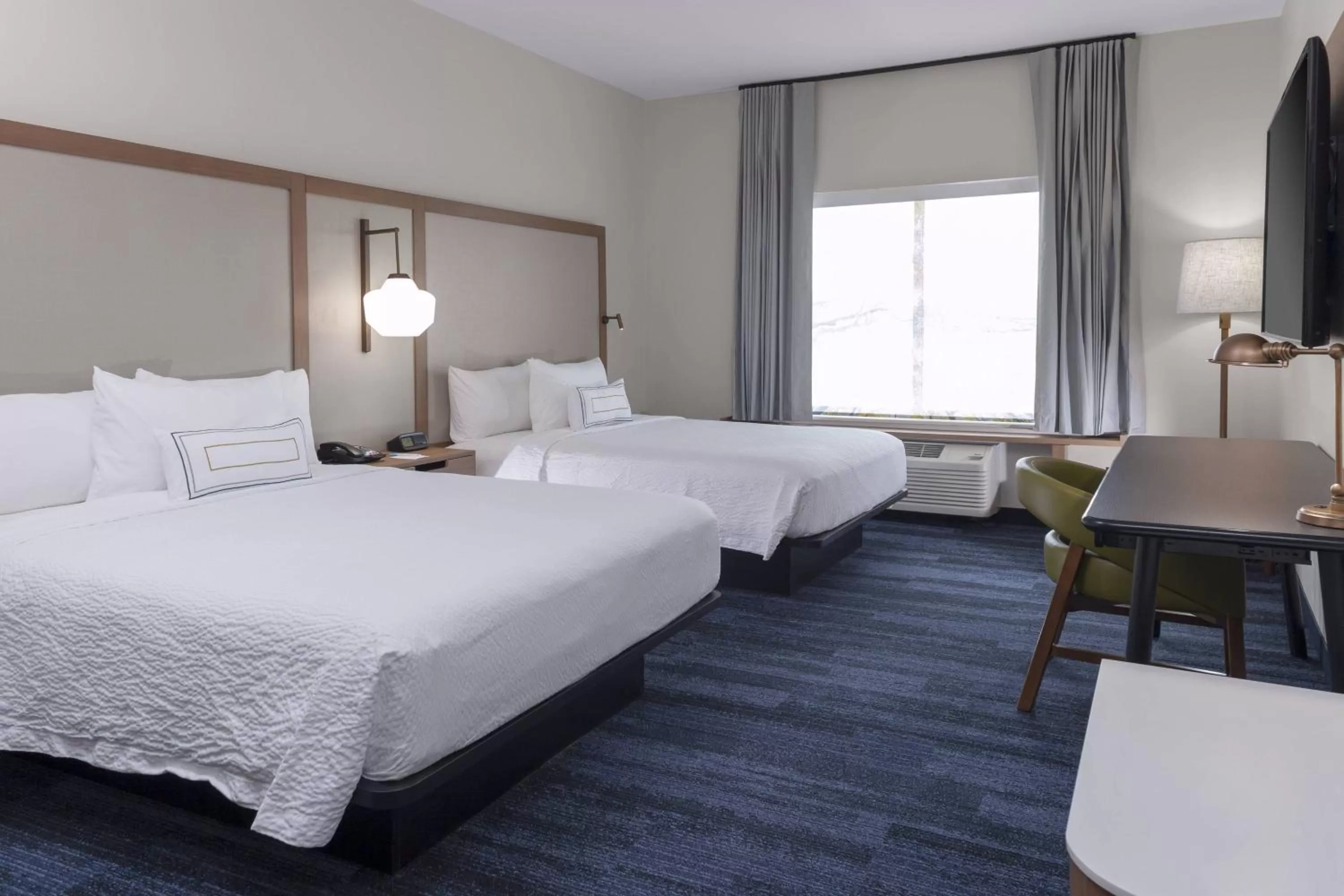 Queen Room with Two Queen Beds - Hearing Accessible in Fairfield Inn & Suites by Marriott Fort Collins South