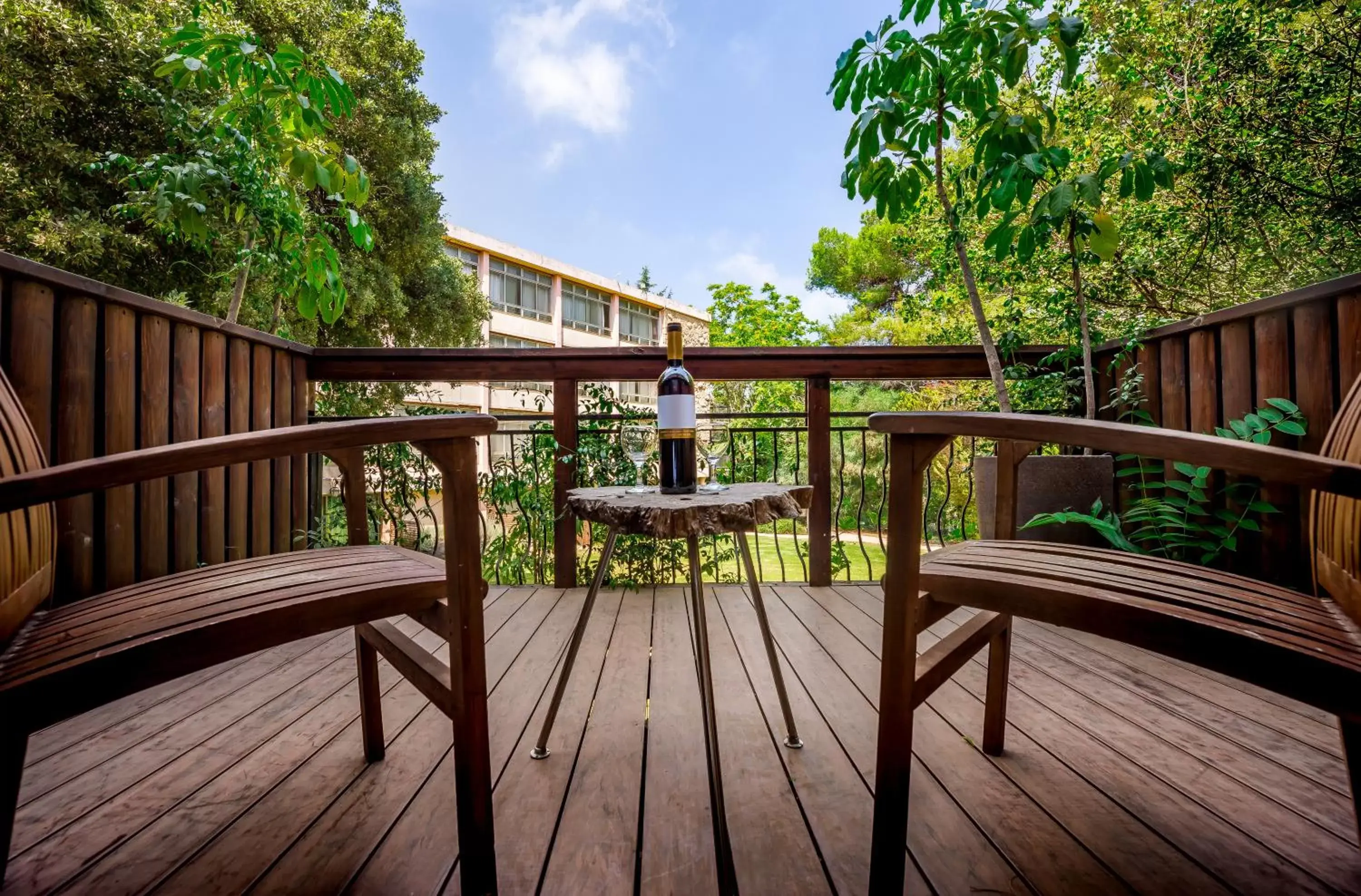 Balcony/Terrace in Hacienda Forest View Hotel